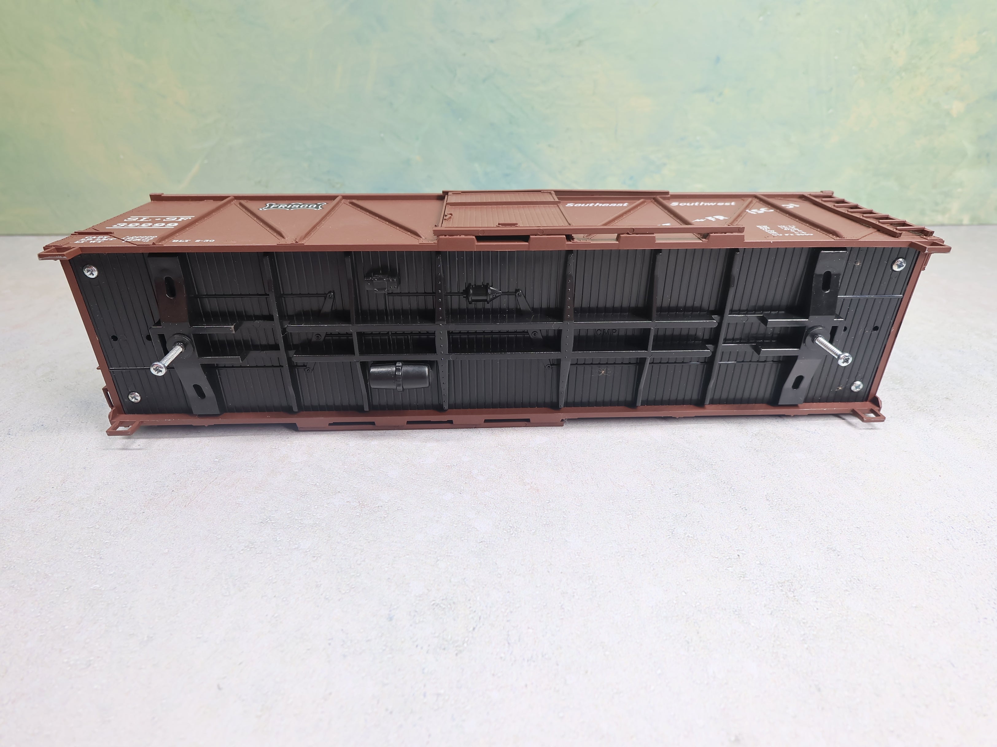 USED Weaver O Outside Braced Wooden Box Car Frisco SL-SF #32299