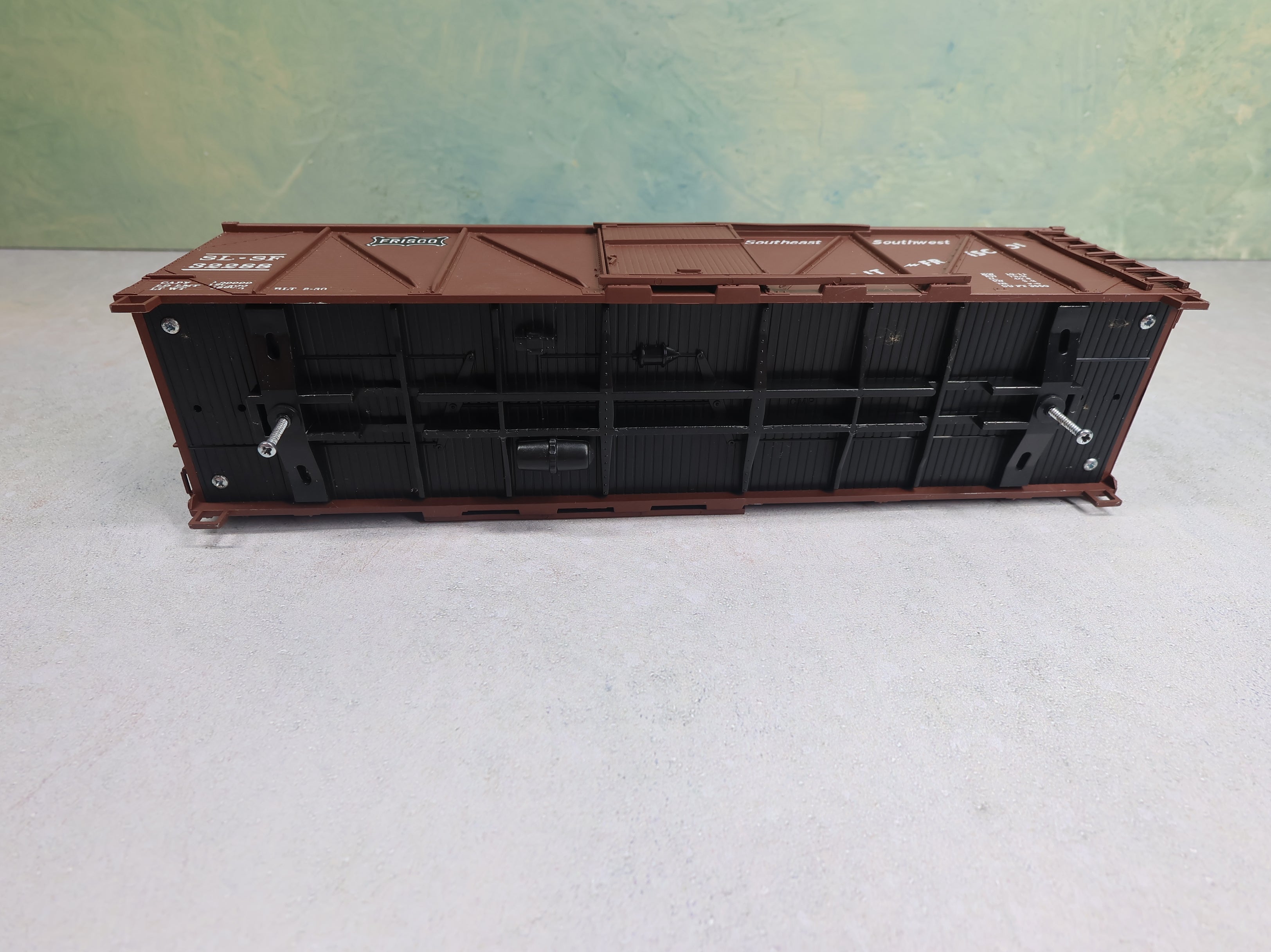 USED Weaver O Outside Braced Wooden Box Car Frisco SL-SF #32288