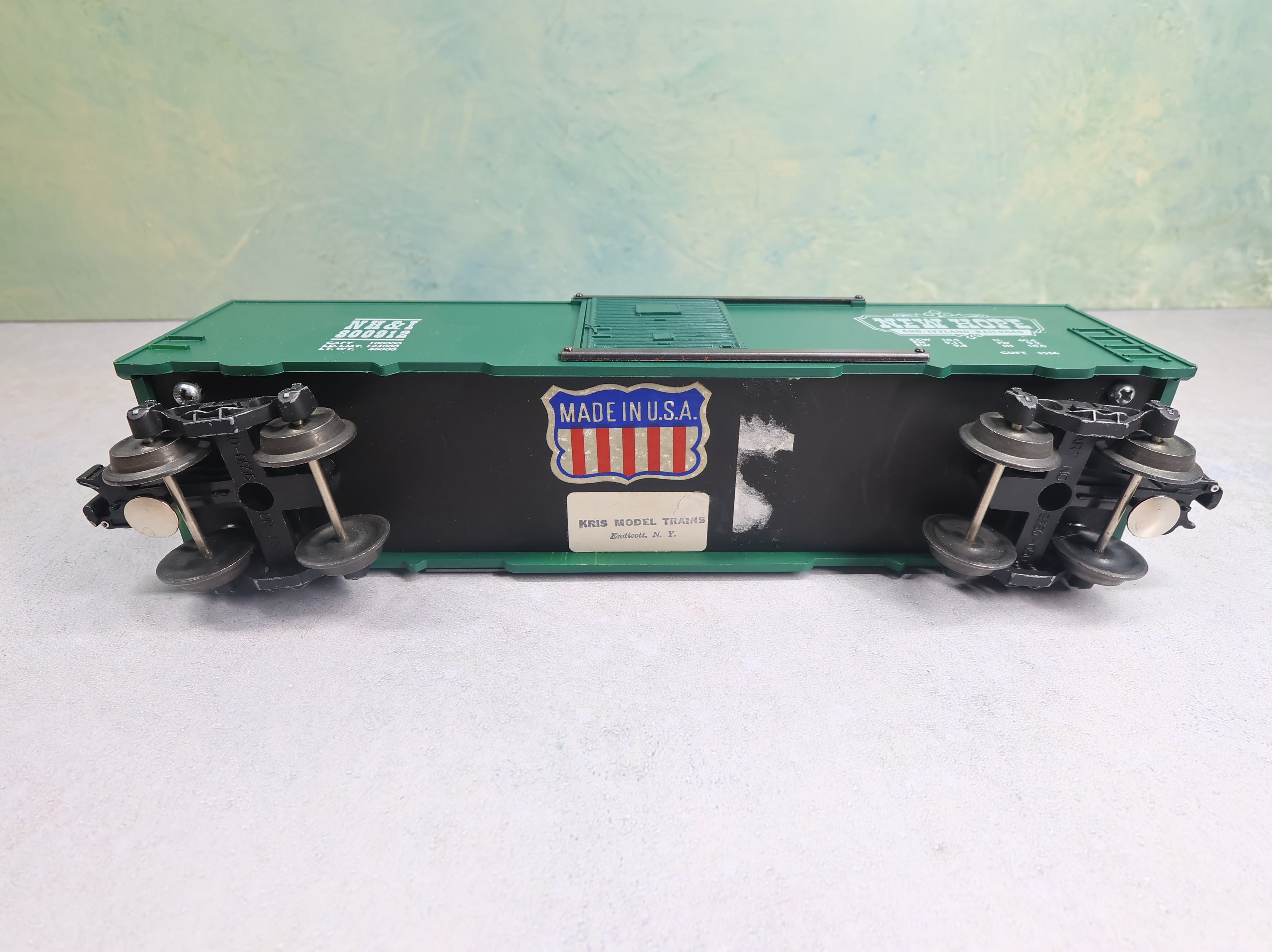 USED KMT O Box Car New Hope and Ivyland Railroad NH&I #800912