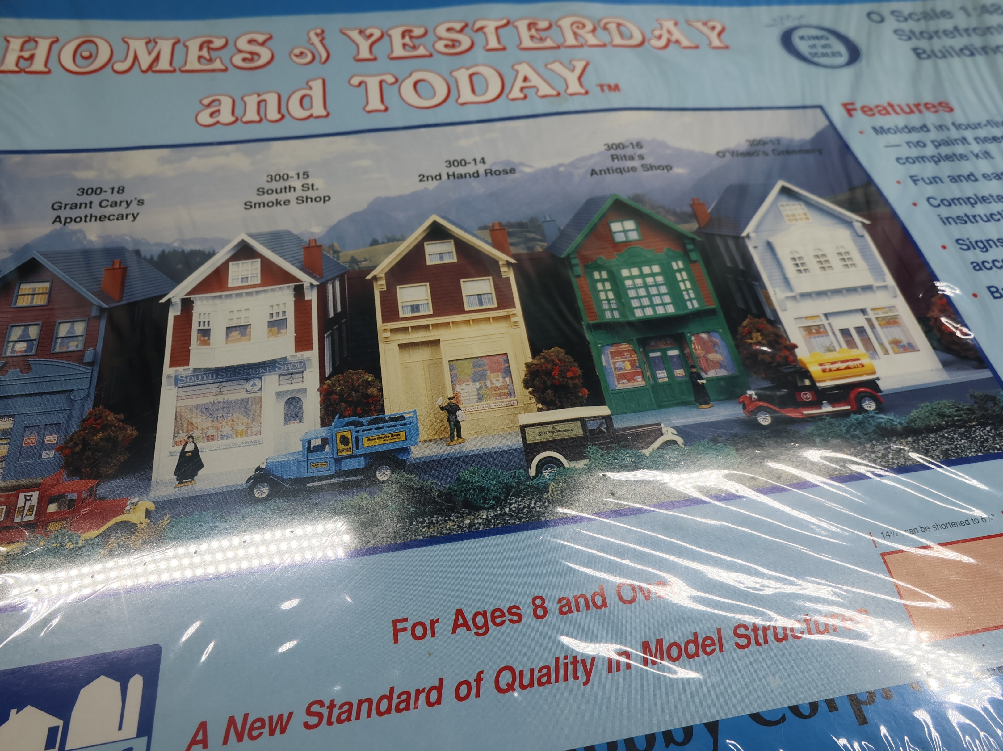 IHC #300-14 O Homes of Yesterday and Today Storefront 2nd Hand Rose KIT