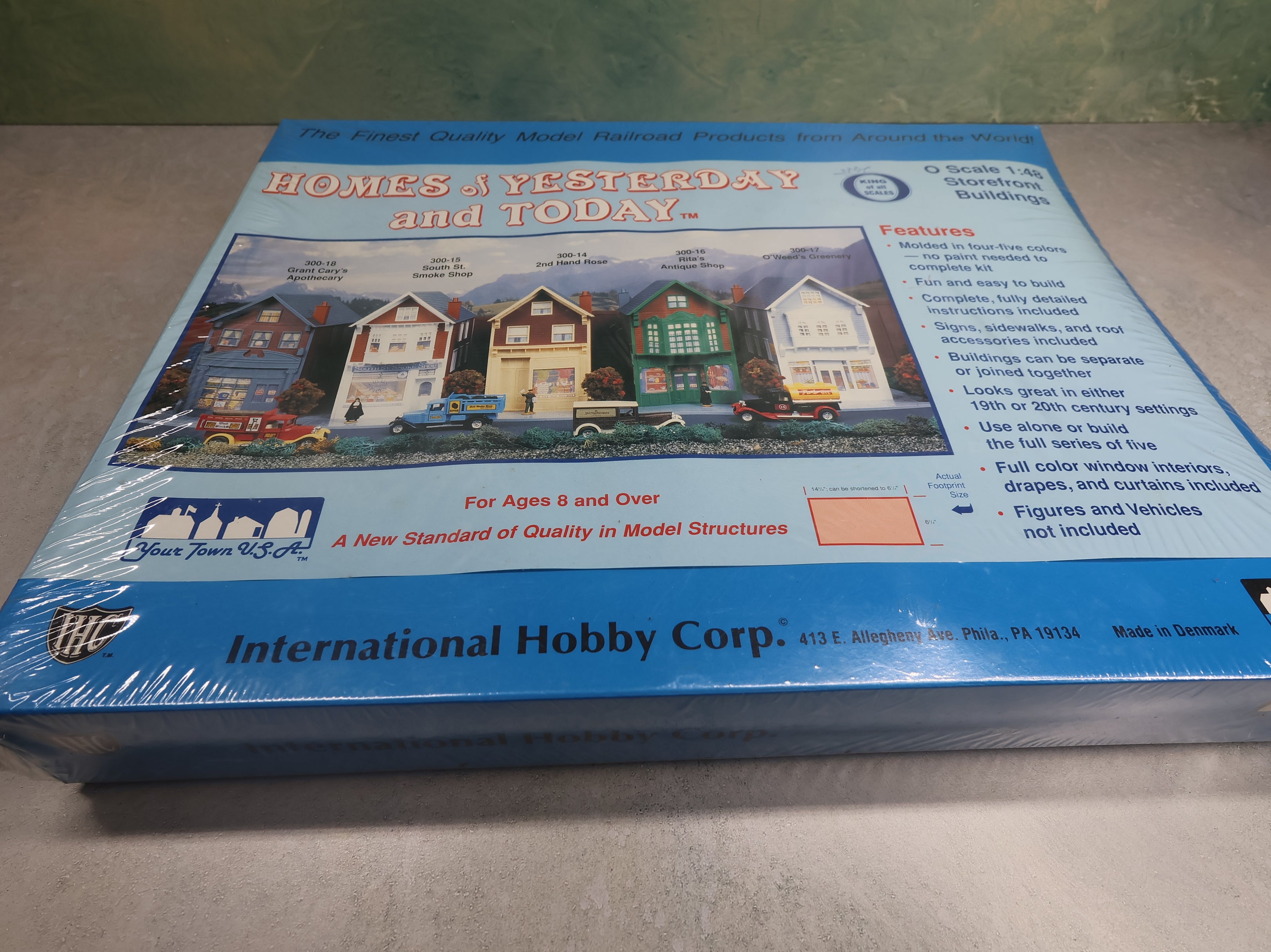 IHC #300-18 O Homes of Yesterday and Today Storefront Grant Cary's Apothecary KIT