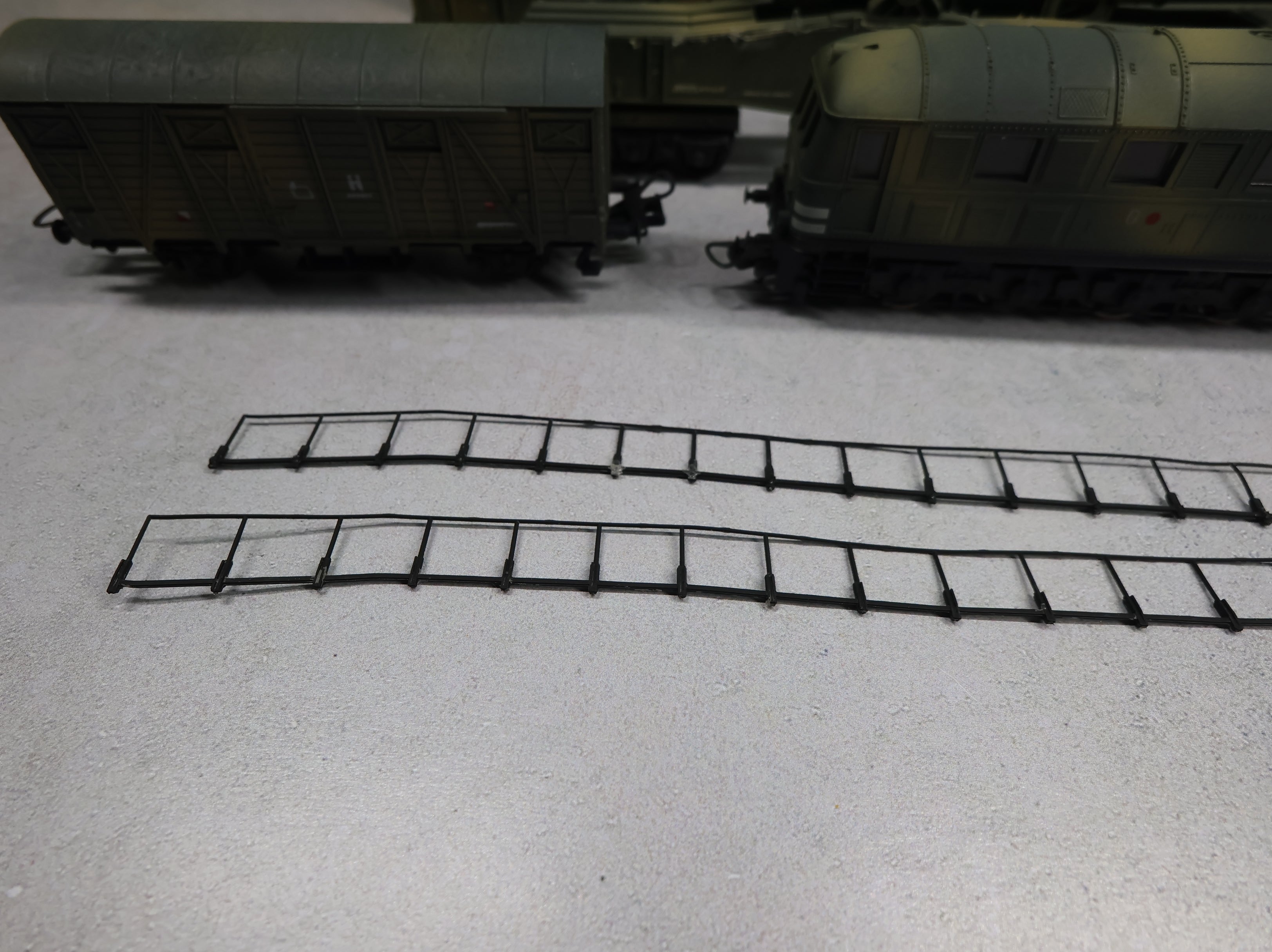 USED LIMA 149704 G HO Scale Golden Series Military Train Set