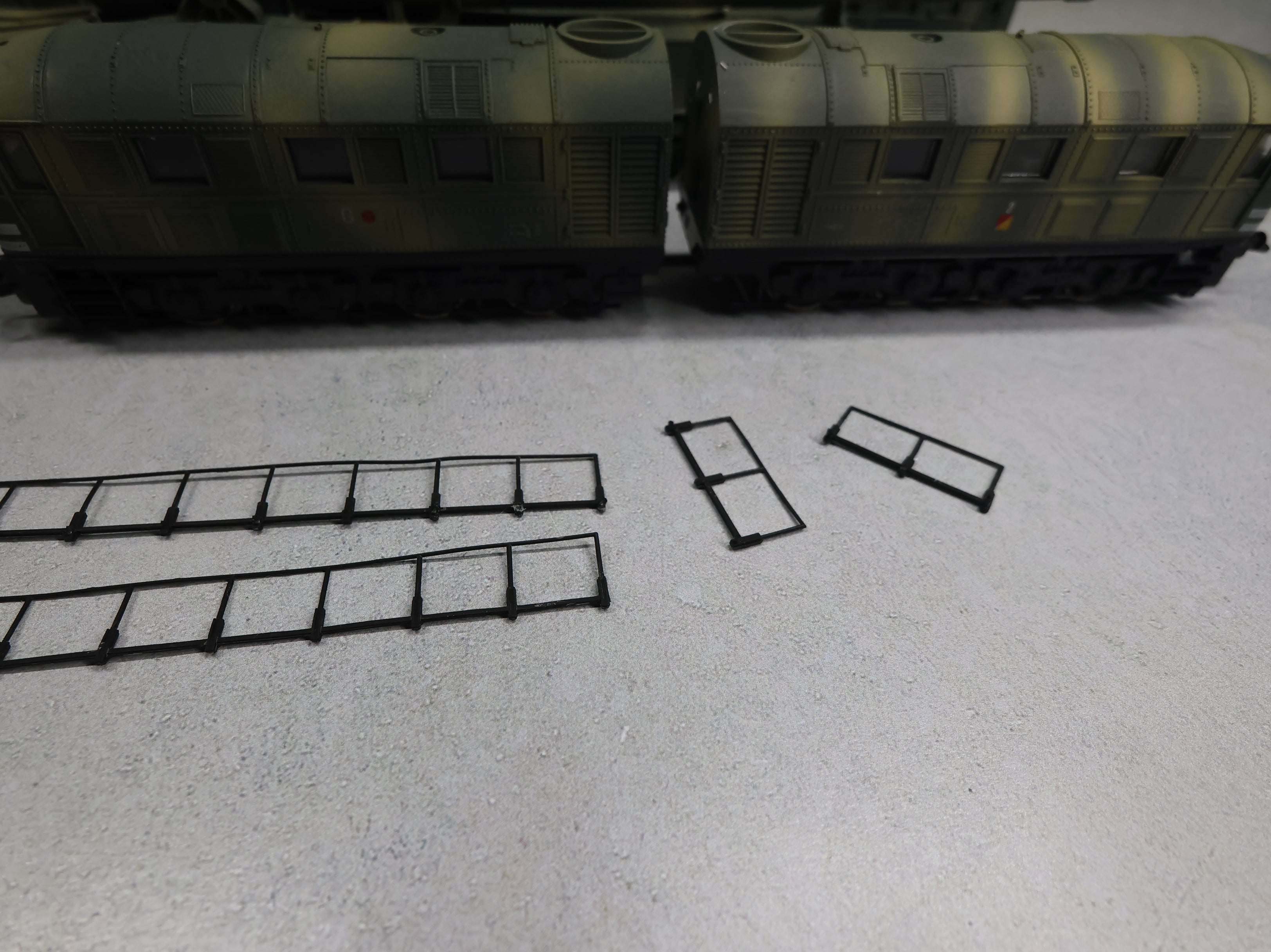 USED LIMA 149704 G HO Scale Golden Series Military Train Set
