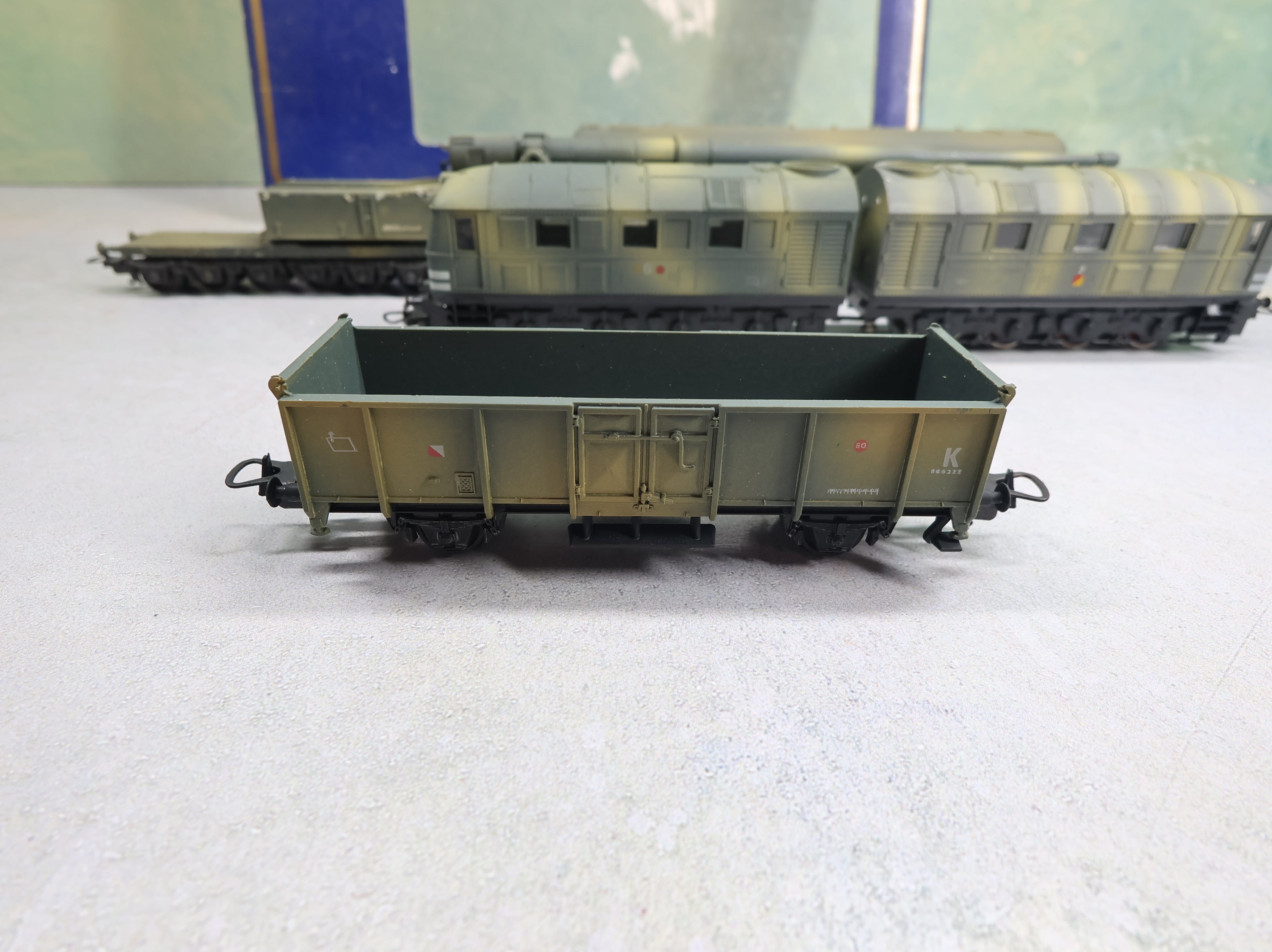 USED LIMA 149704 G HO Scale Golden Series Military Train Set