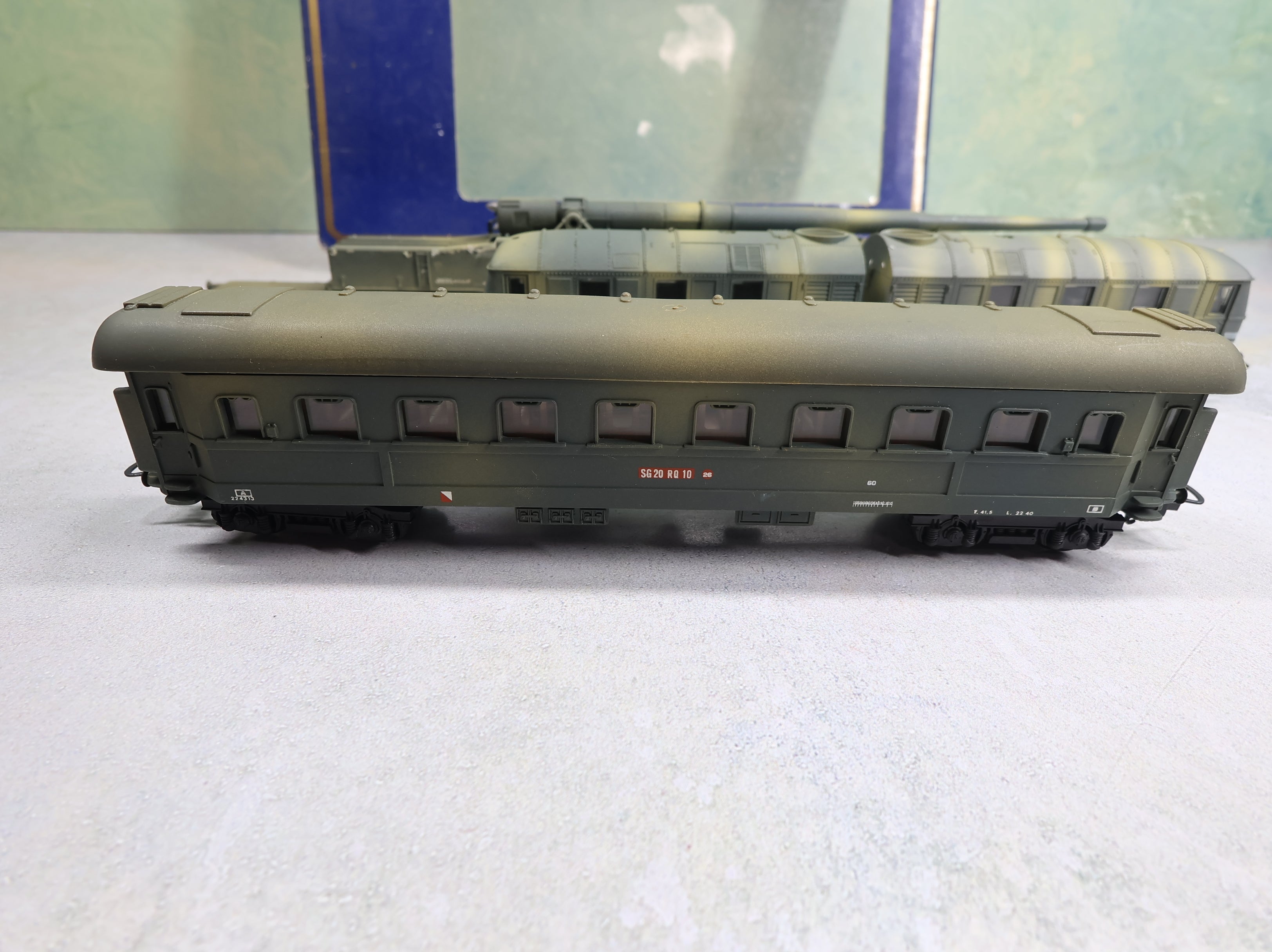 USED LIMA 149704 G HO Scale Golden Series Military Train Set