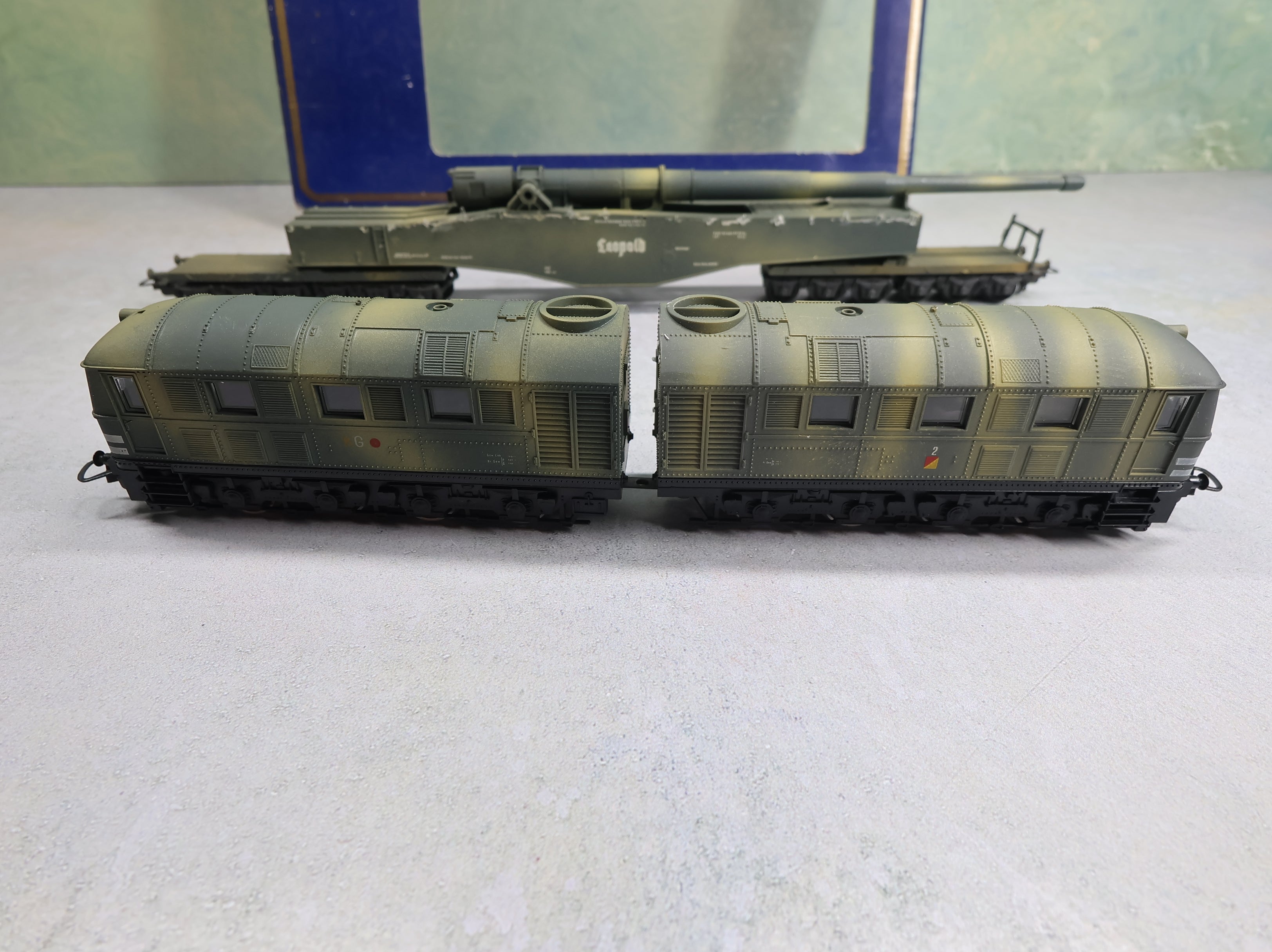 USED LIMA 149704 G HO Scale Golden Series Military Train Set