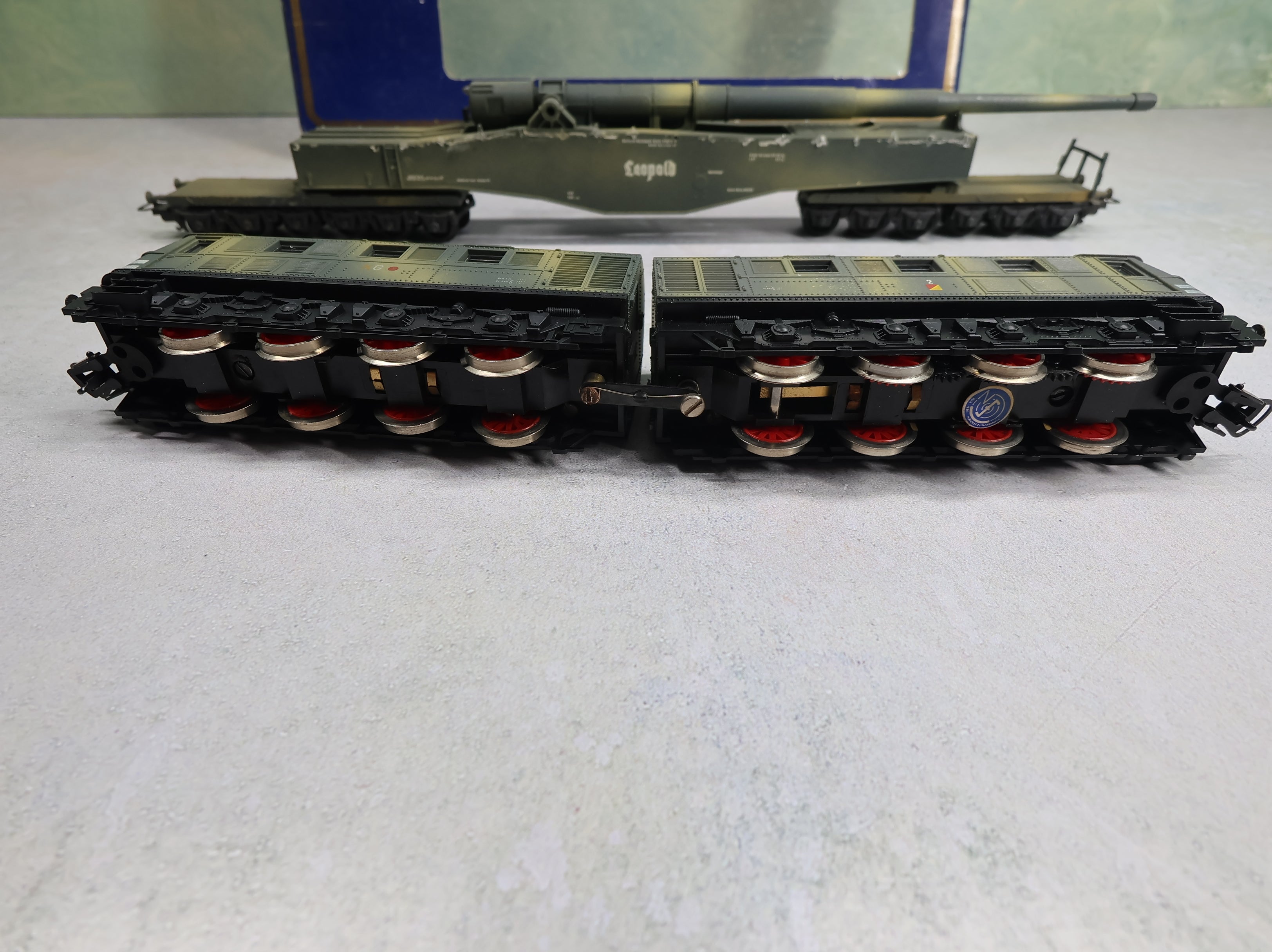 USED LIMA 149704 G HO Scale Golden Series Military Train Set