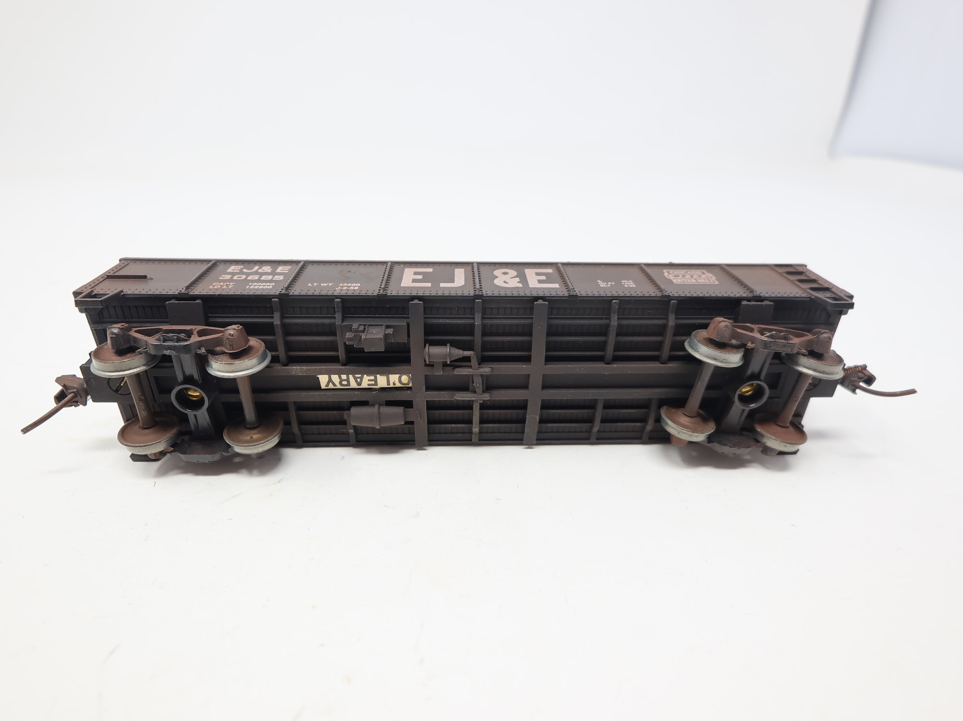 USED HO Scale Gondola w/ Scrap Load EJ&E #30685 Weathered