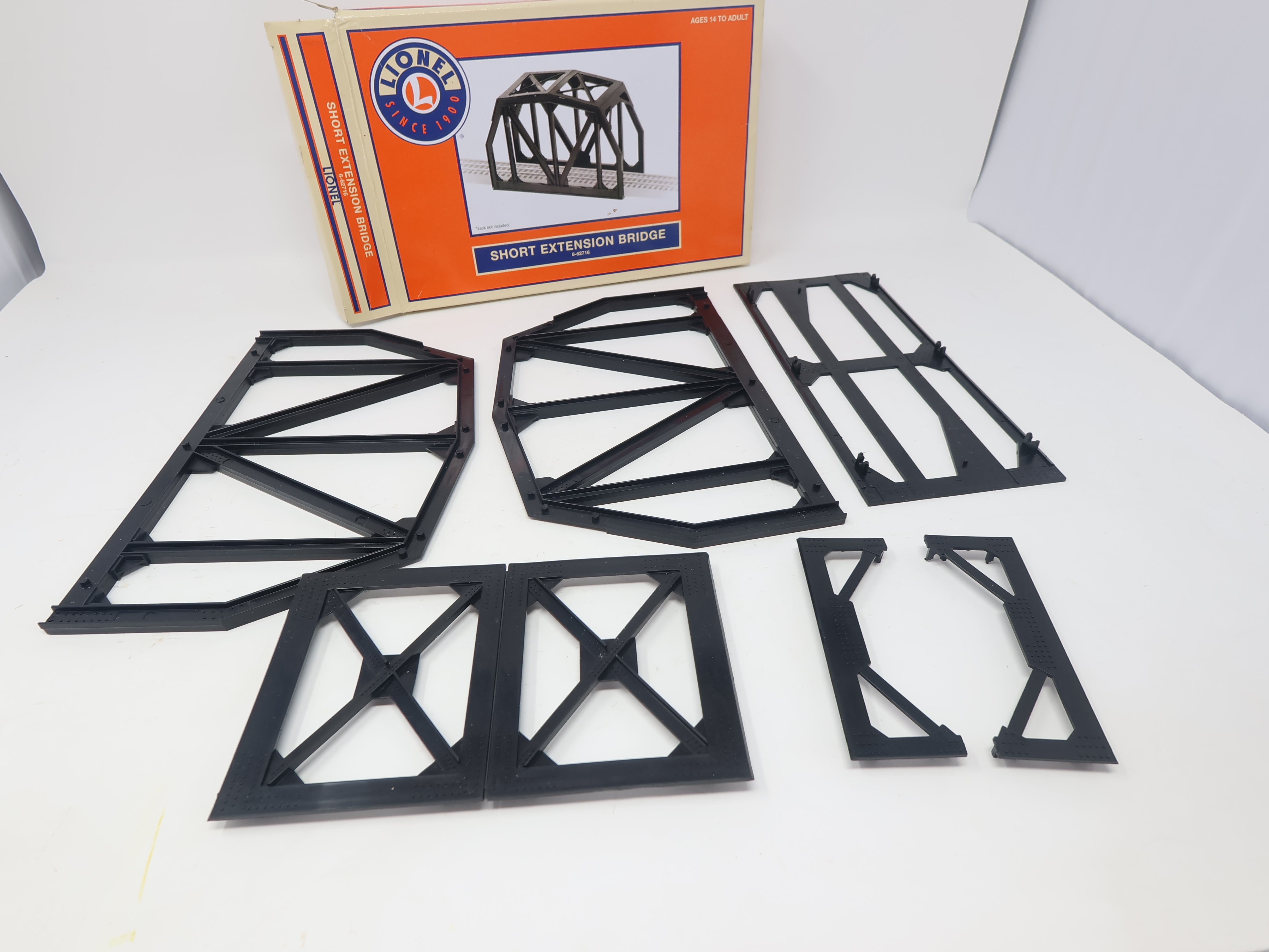 USED Lionel 6-62716 O, Short Extension Bridge Black