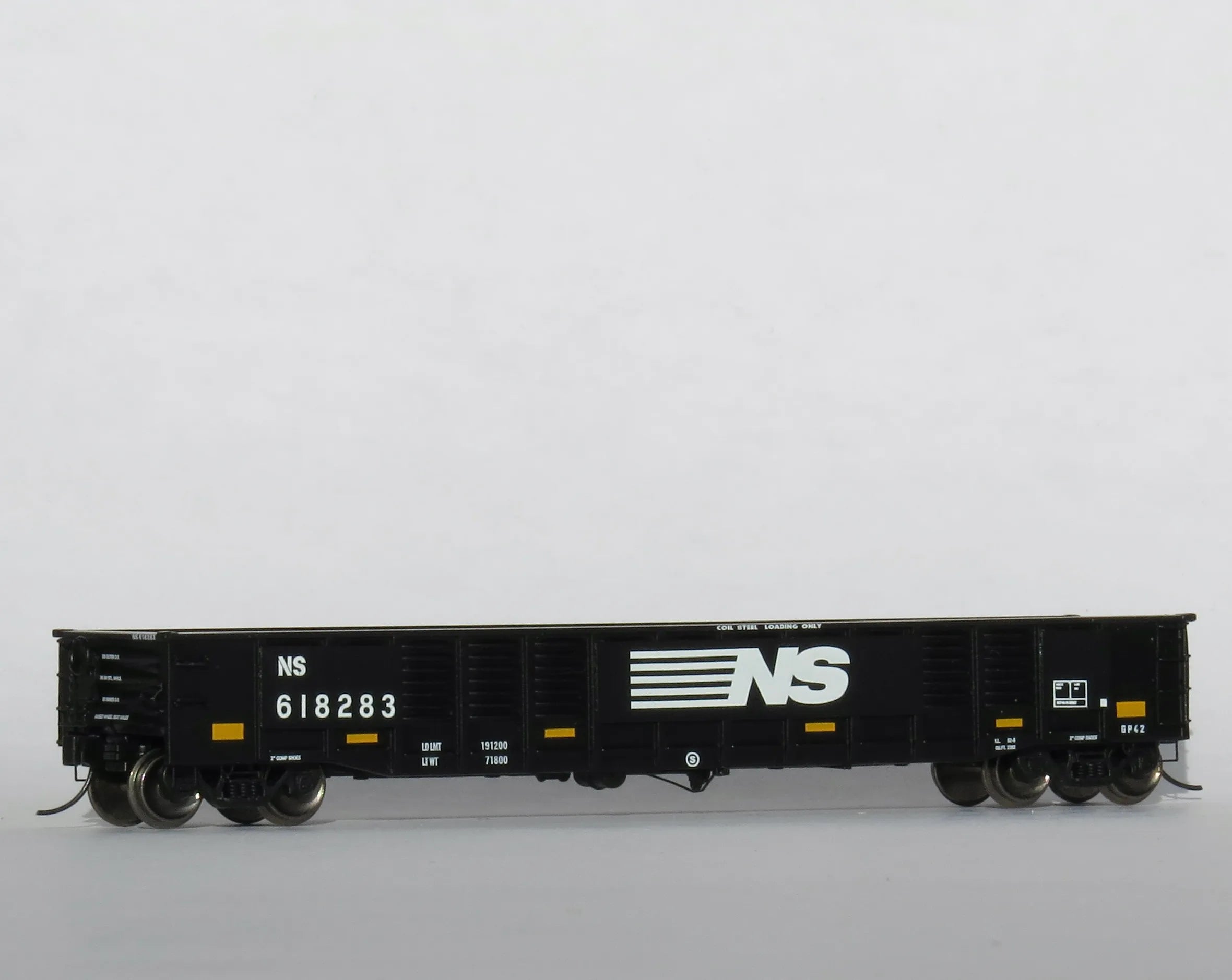 Trainworx 2521312 N Scale, 52' Gondola, Norfolk Southern #618283