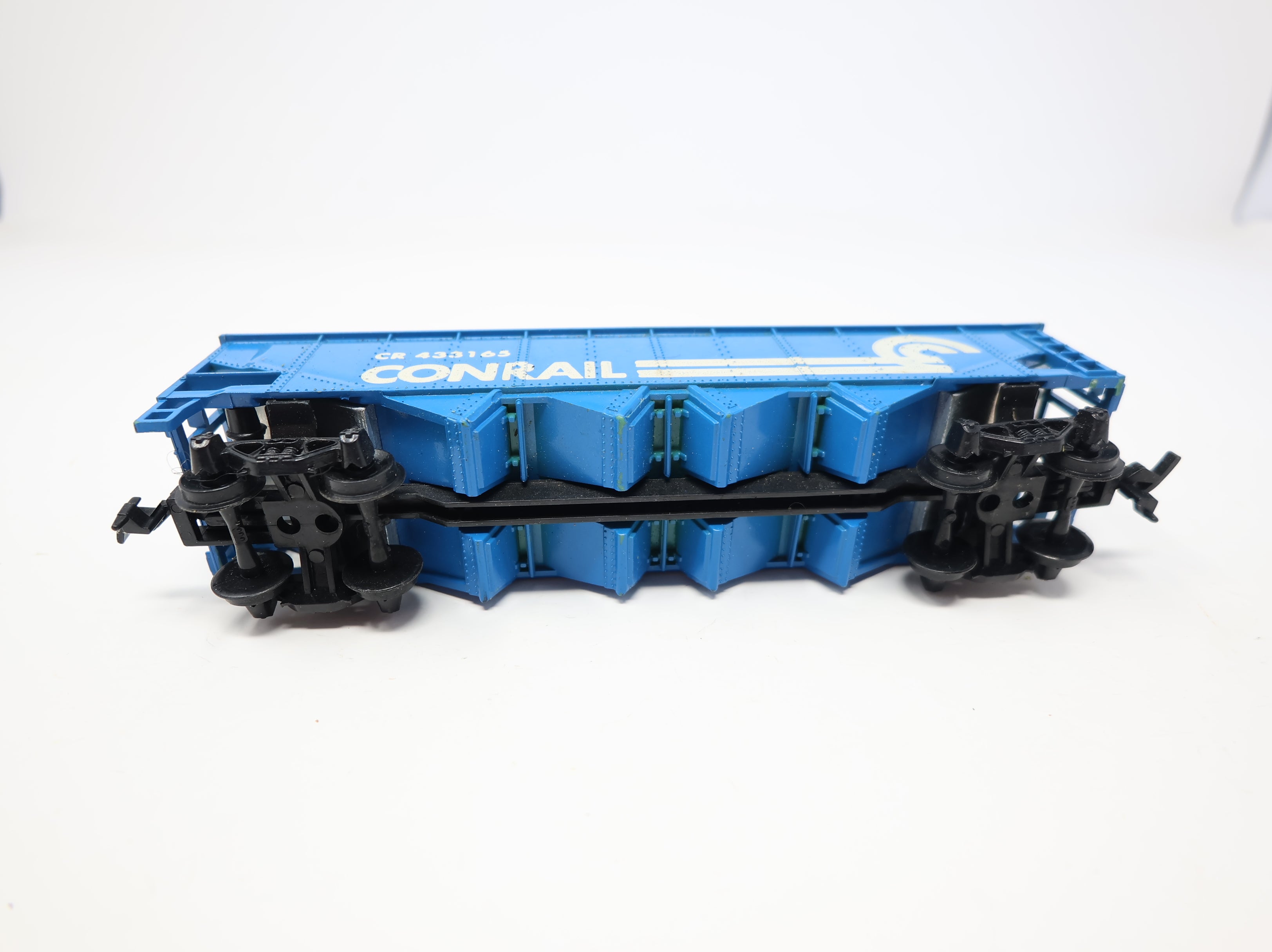 USED Tyco HO Scale 4 Bay Hopper Conrail CR #433165