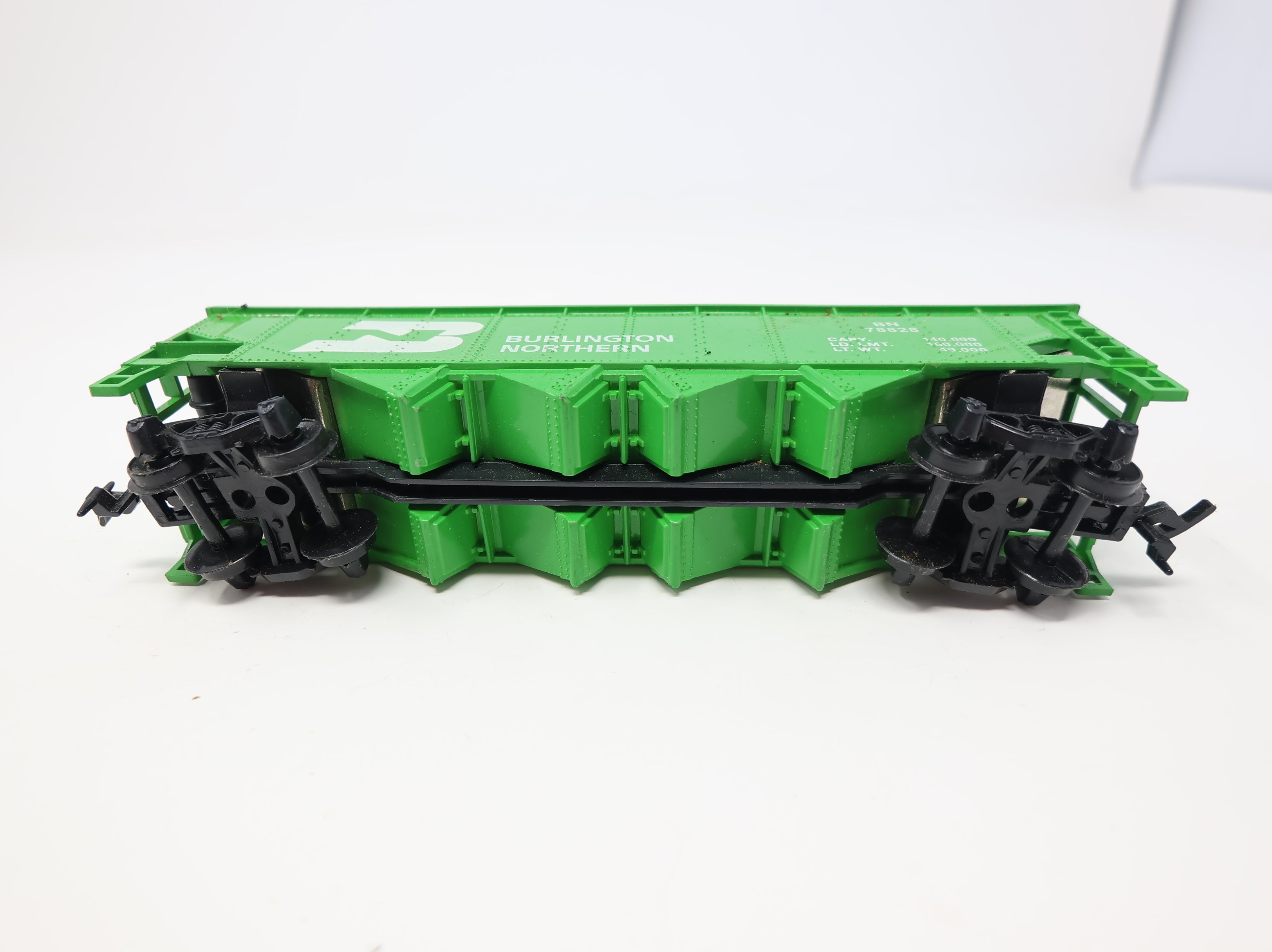 USED Tyco HO Scale 4 Bay Hopper Burlington Northern BN #78828