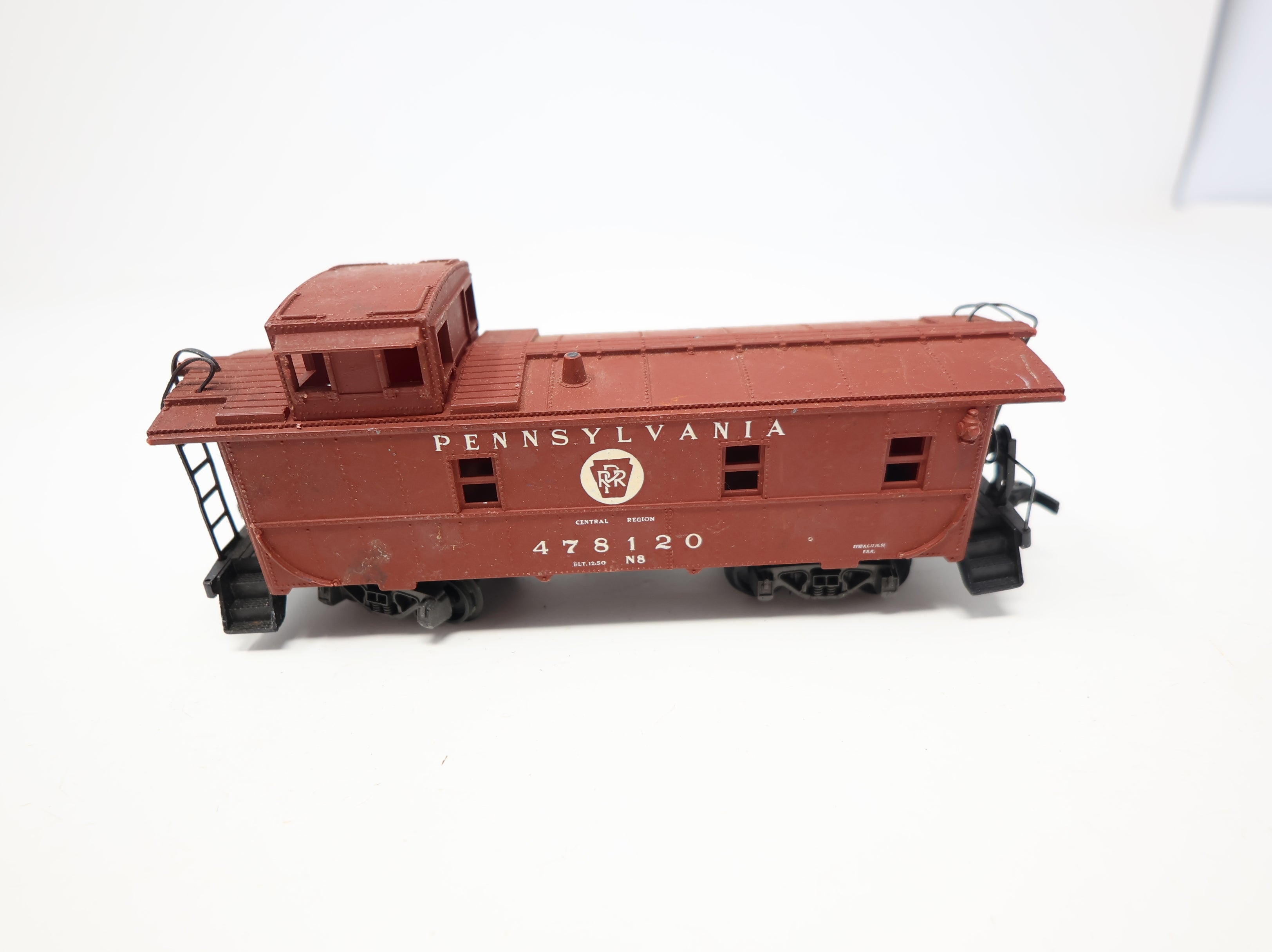 USED Rivarossi HO Scale N8 Caboose Pennsylvania #478120