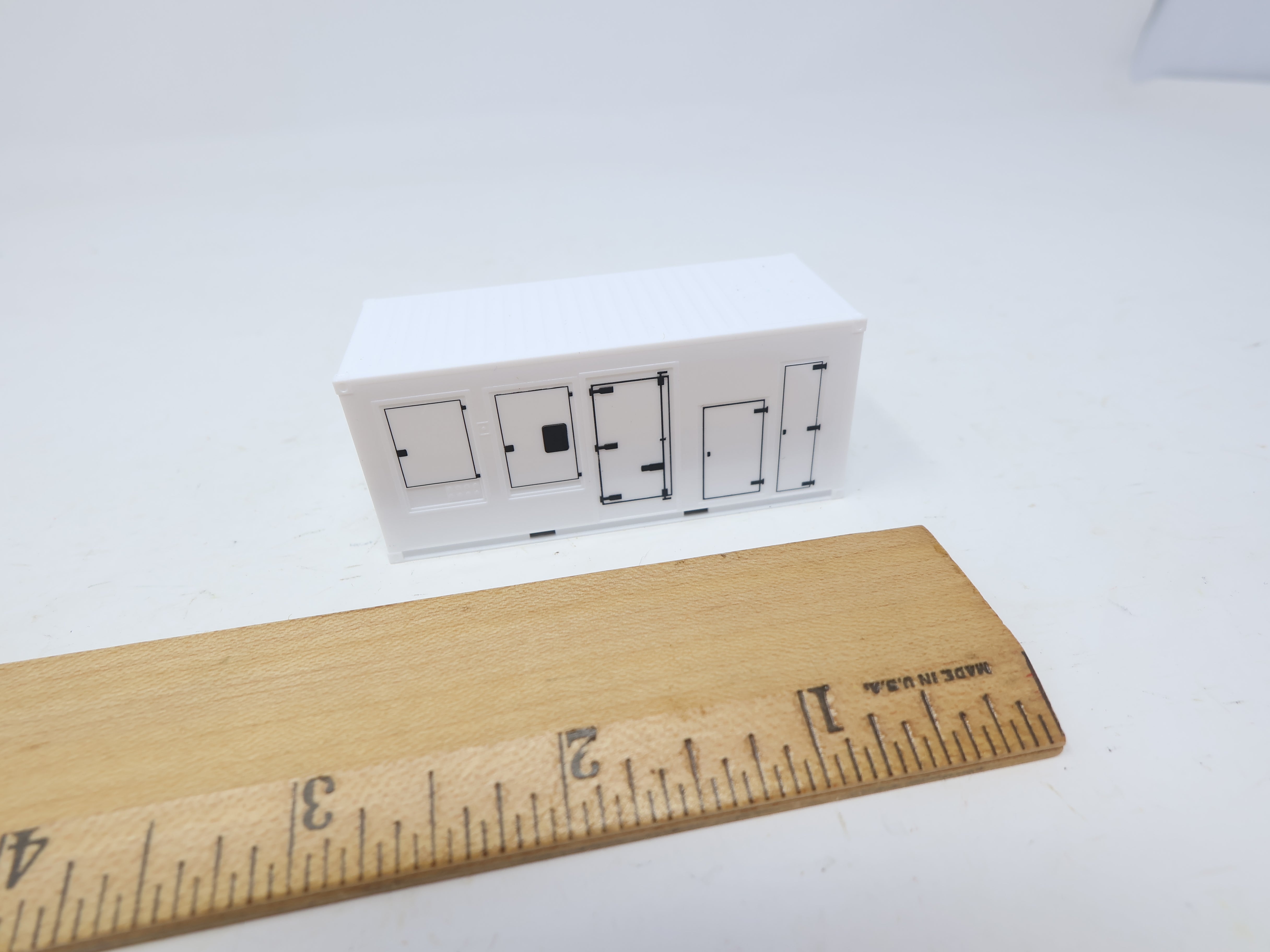 USED Herpa HO Scale, Building Site Container Mobile Office