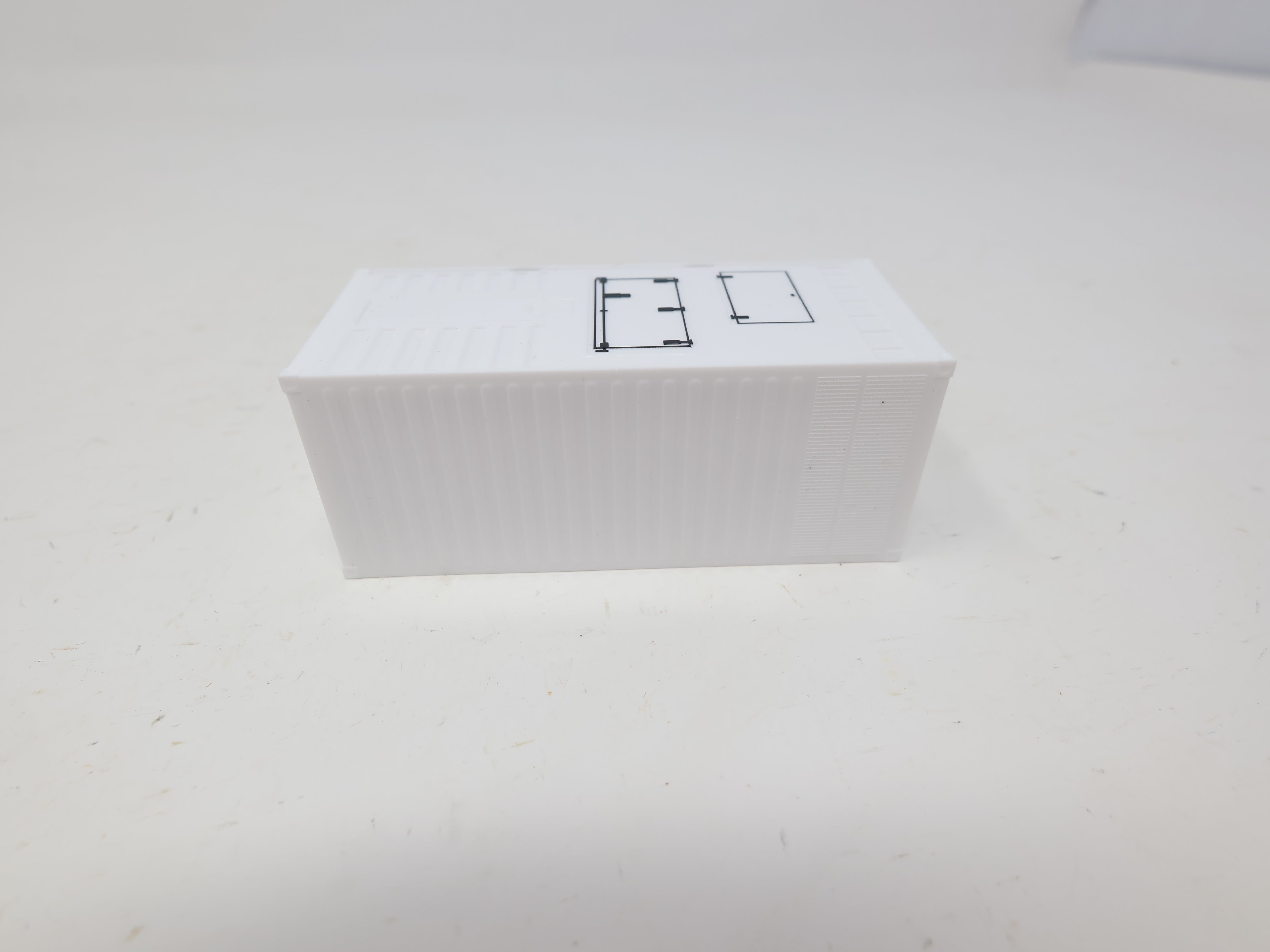 USED Herpa HO Scale, Building Site Container Mobile Office