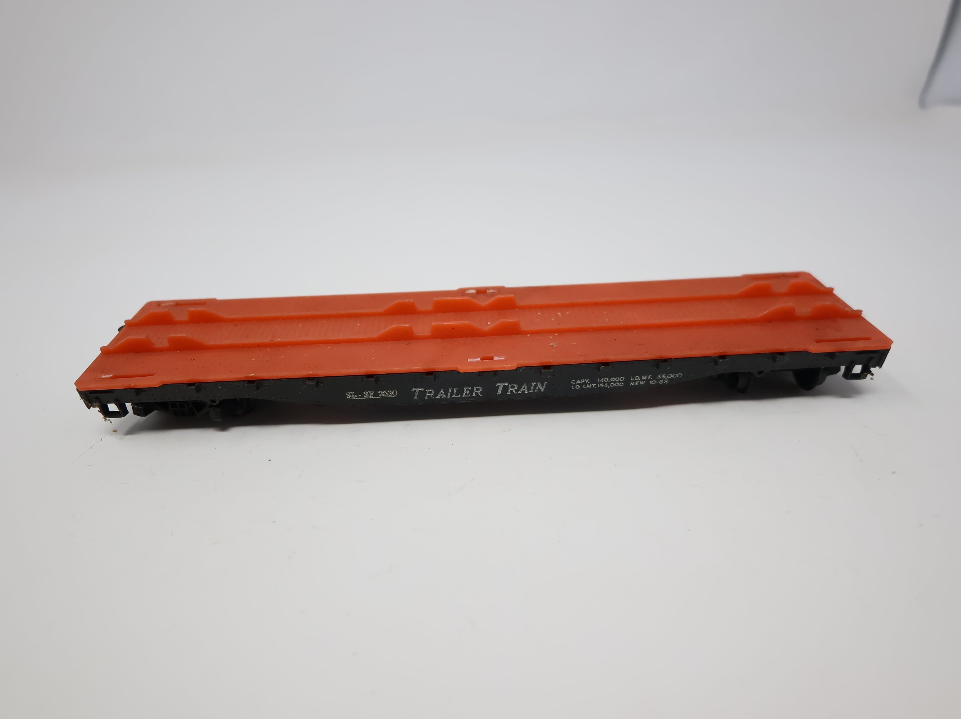 USED Mantua HO Scale Flat Car Trailer Train SLSF #2530