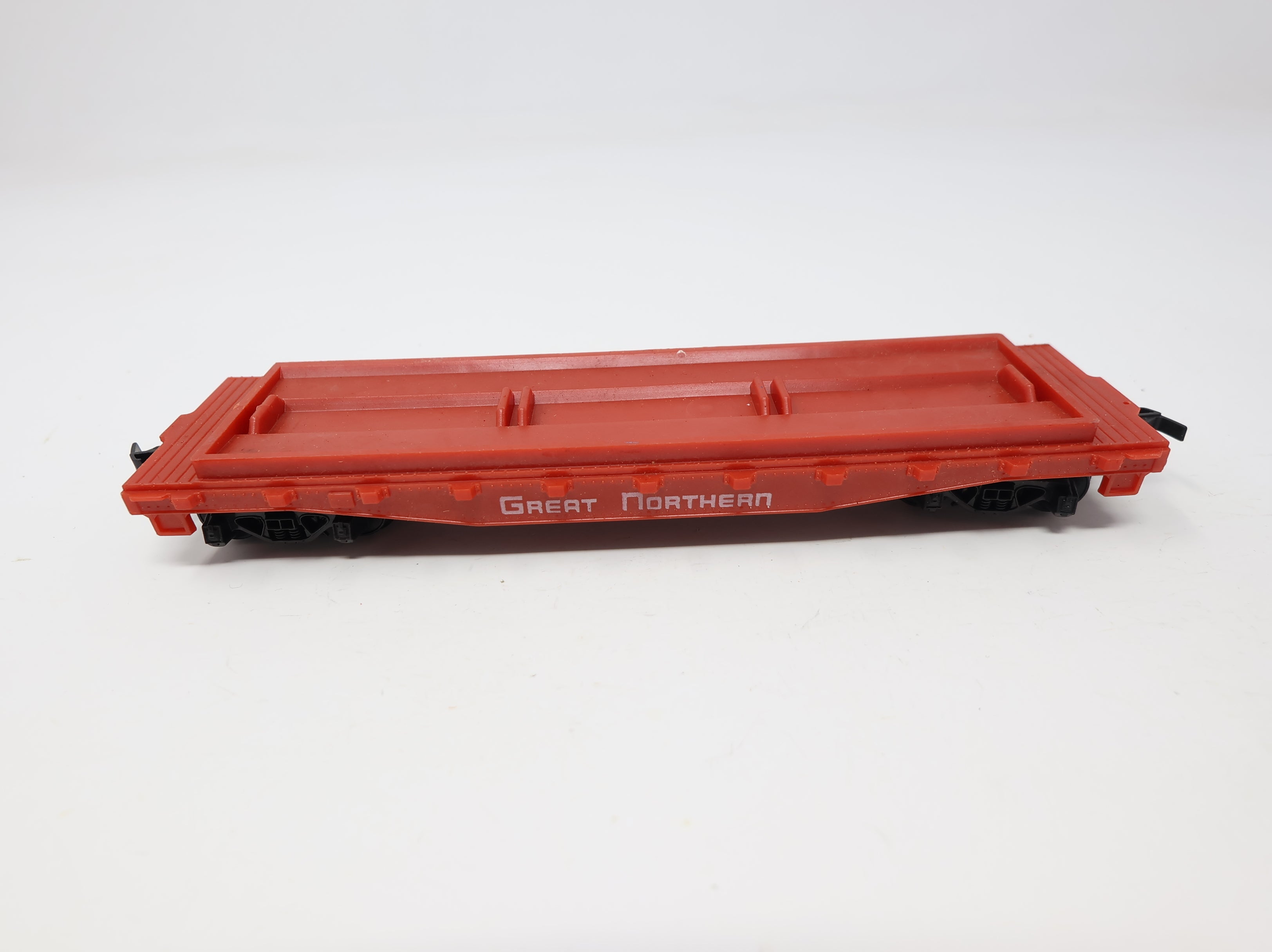 USED Tyco HO Scale Flat Car Great Northern