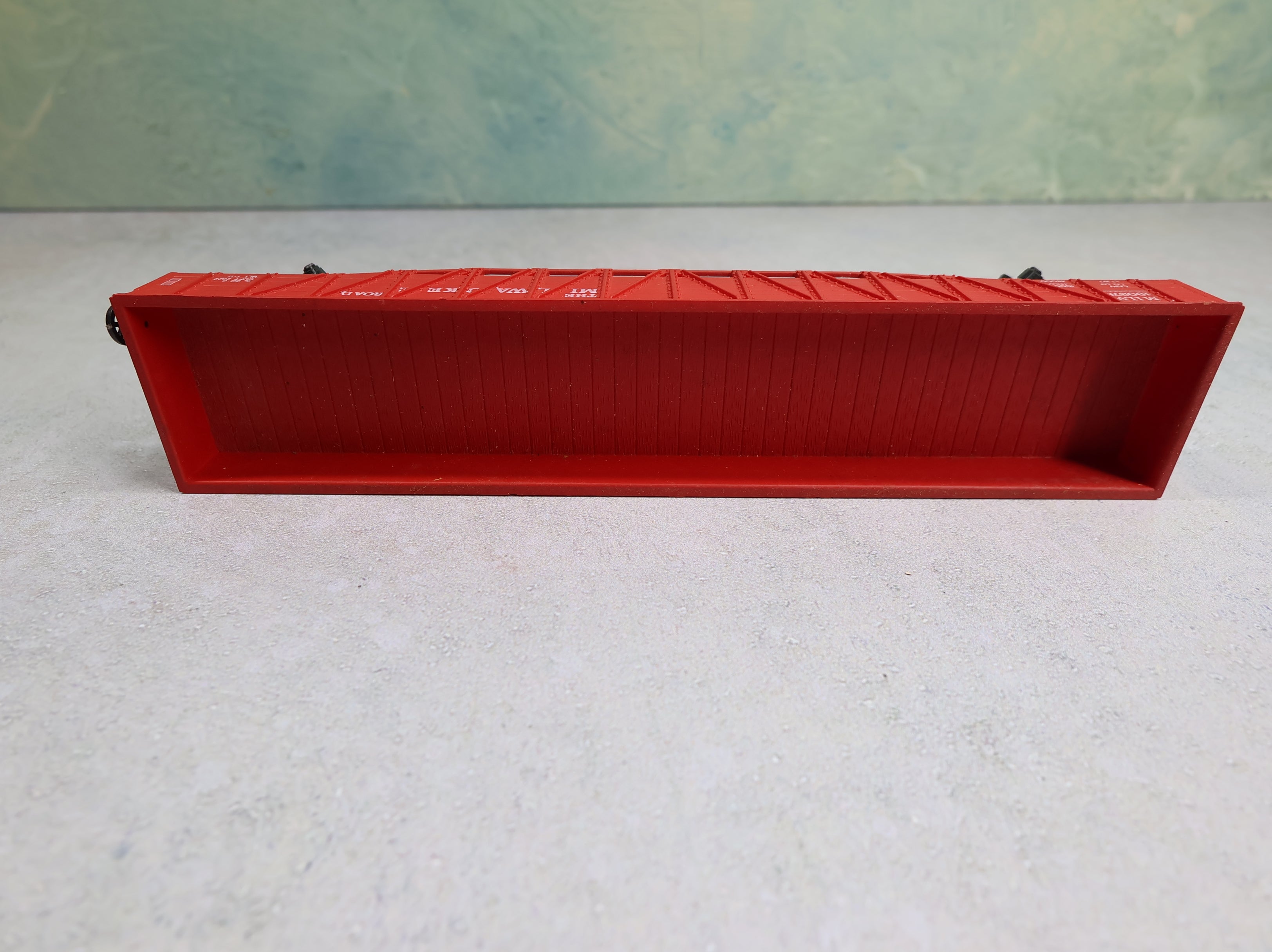 USED ROCO HO Scale 50' Wood Side Gondola Milwaukee Road MILW #190278