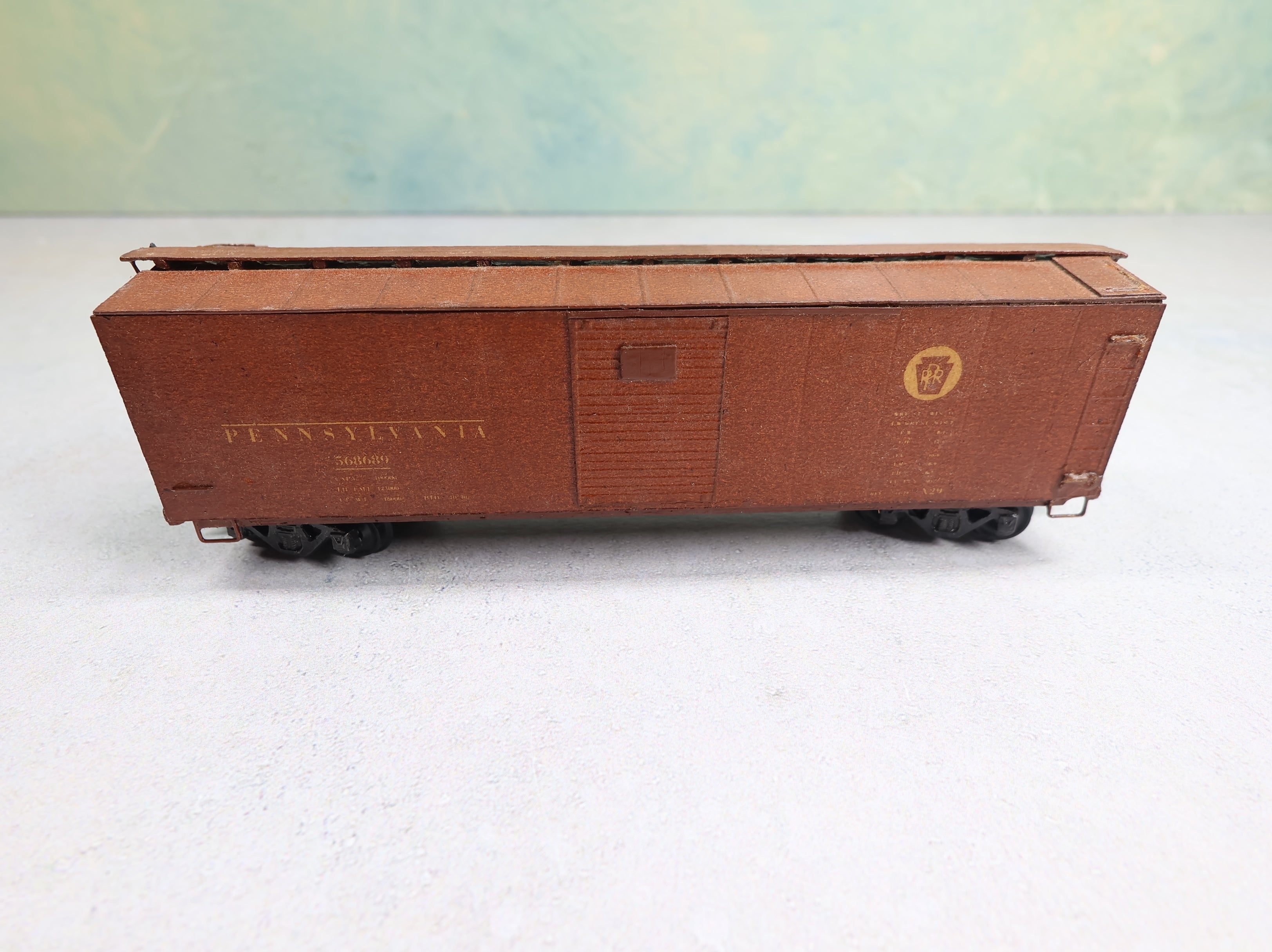 USED Varney HO Scale Box Car Pennsylvania Built Kit