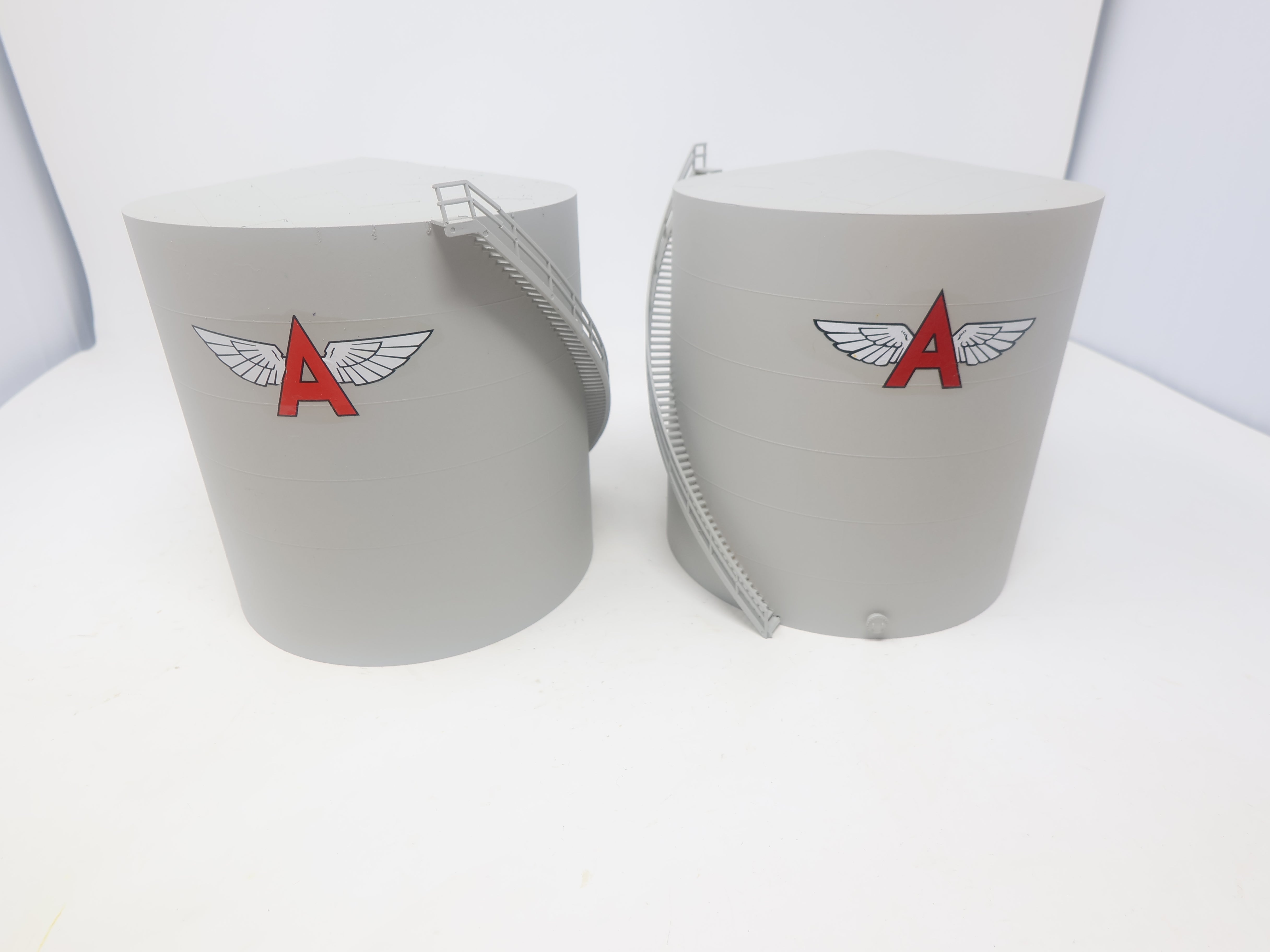 USED HO Scale, Set of "Flying A" Gas Tanks