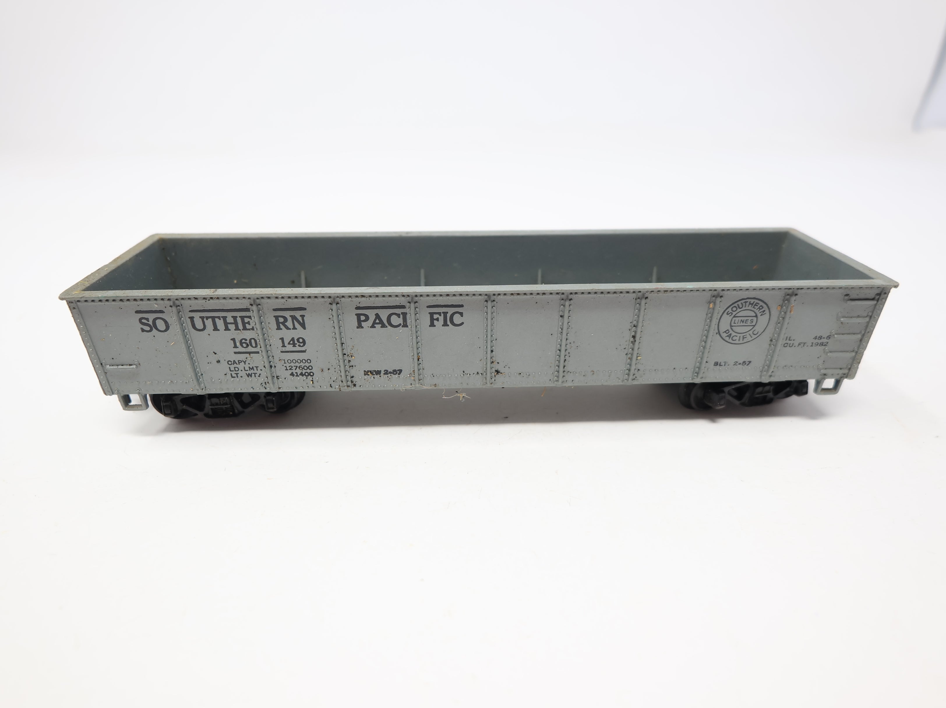 USED Varney HO Scale 40' Gondola Southern Pacific #160149