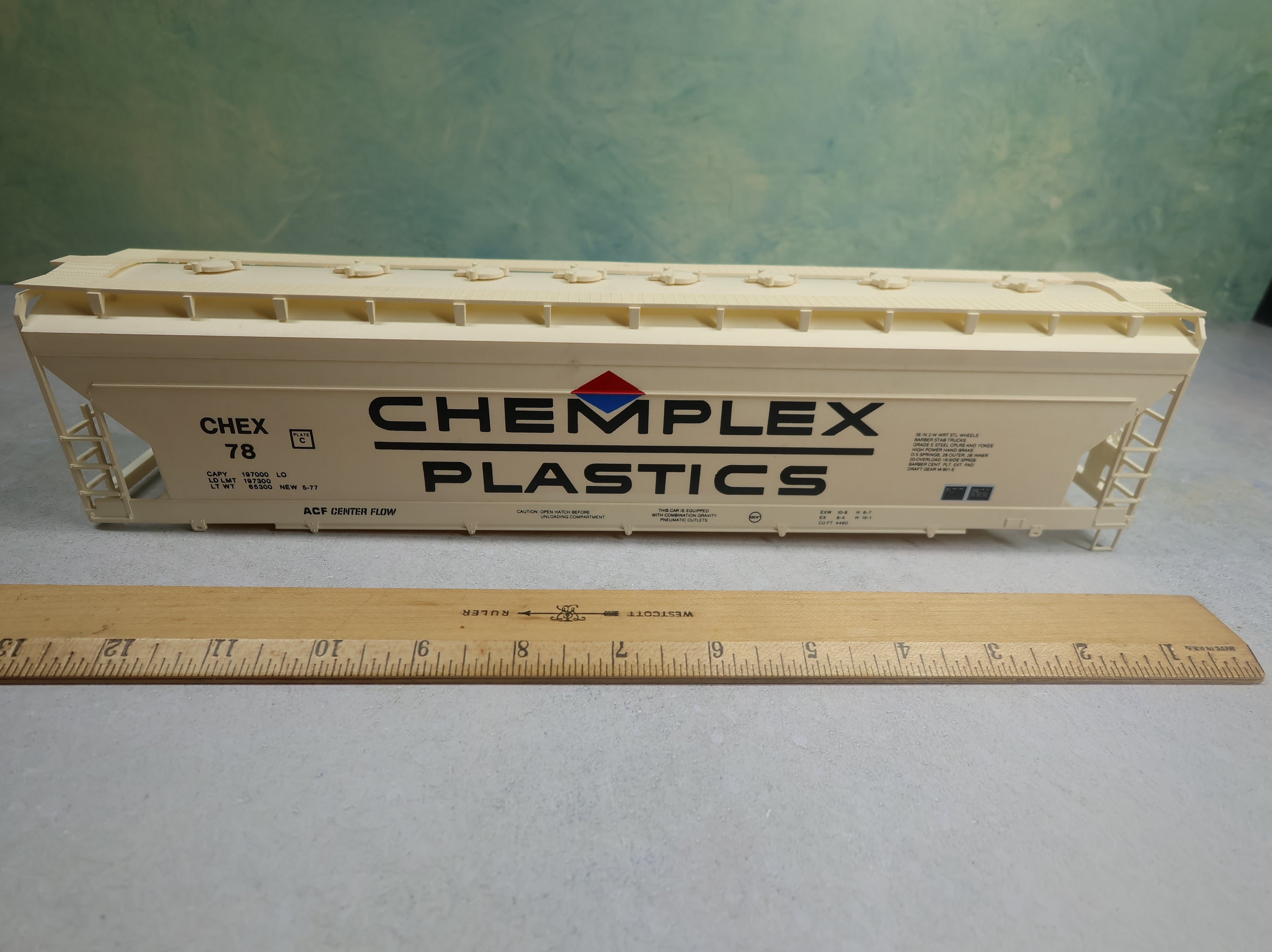 USED Weaver O ACF Centerflow Hopper Chemplex Plastics CHEX #78 Rough