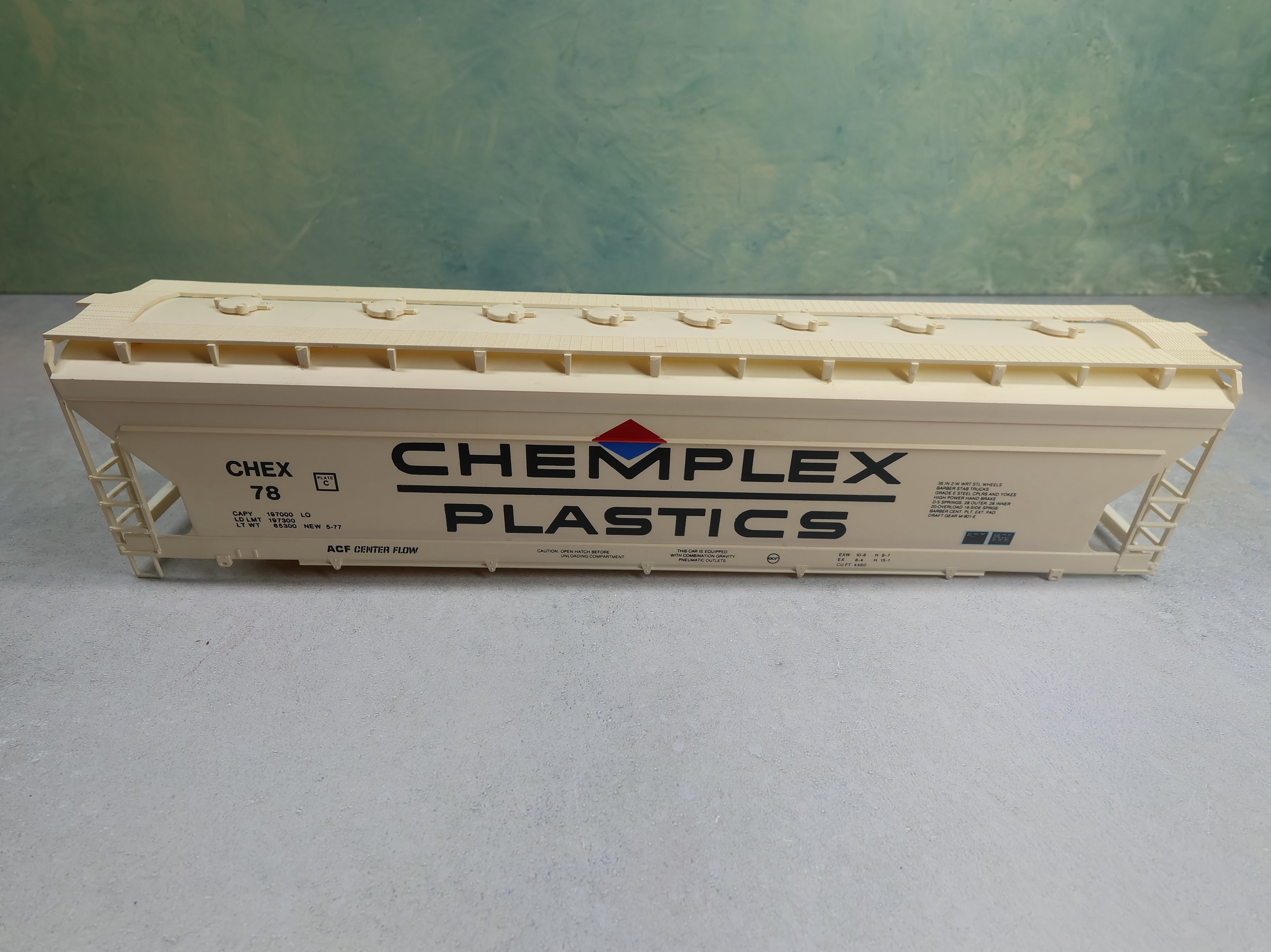 USED Weaver O ACF Centerflow Hopper Chemplex Plastics CHEX #78 Rough