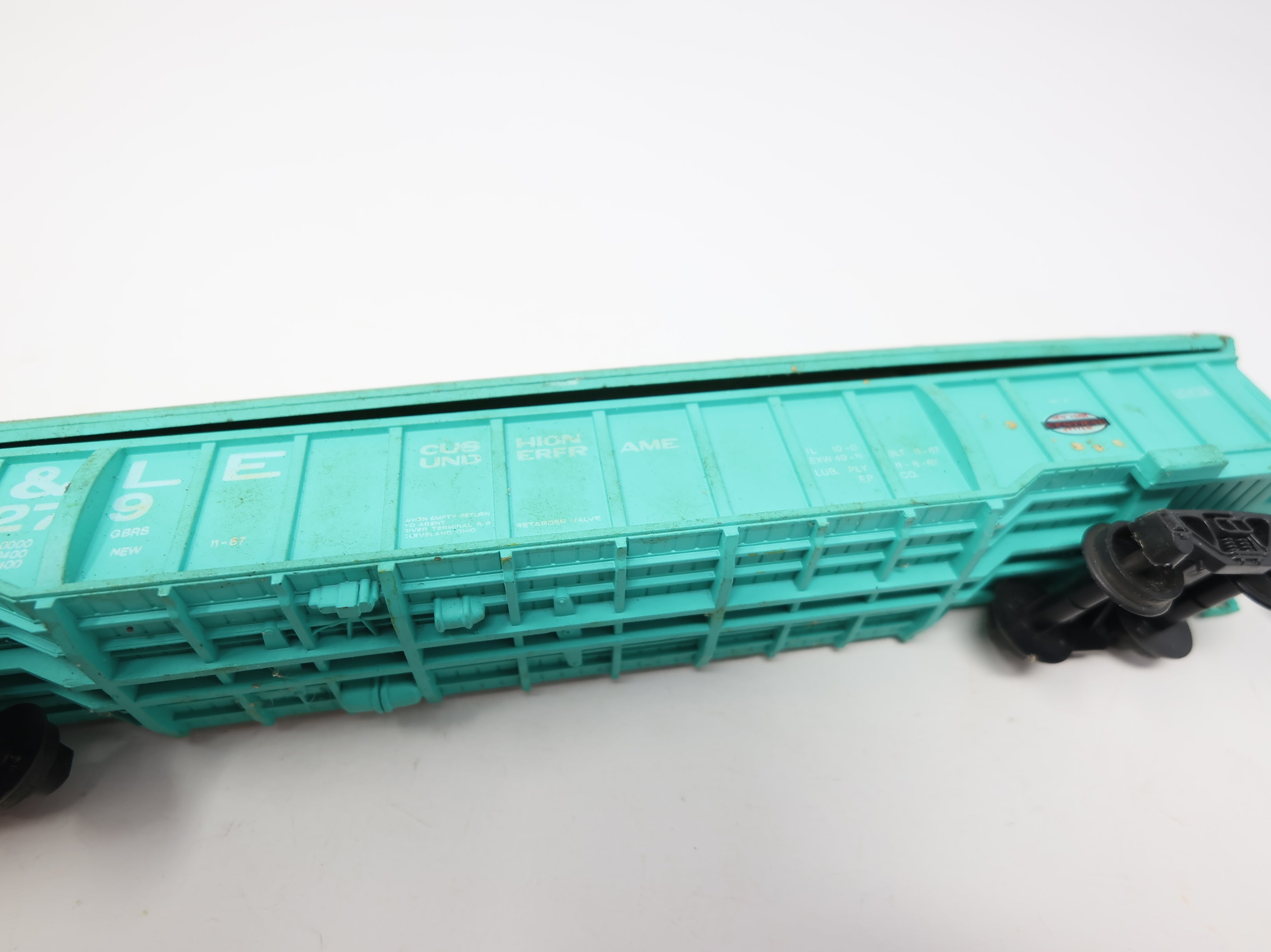 USED AHM HO Scale Coil Car Pittsburgh & Lake Erie P&LE #42279