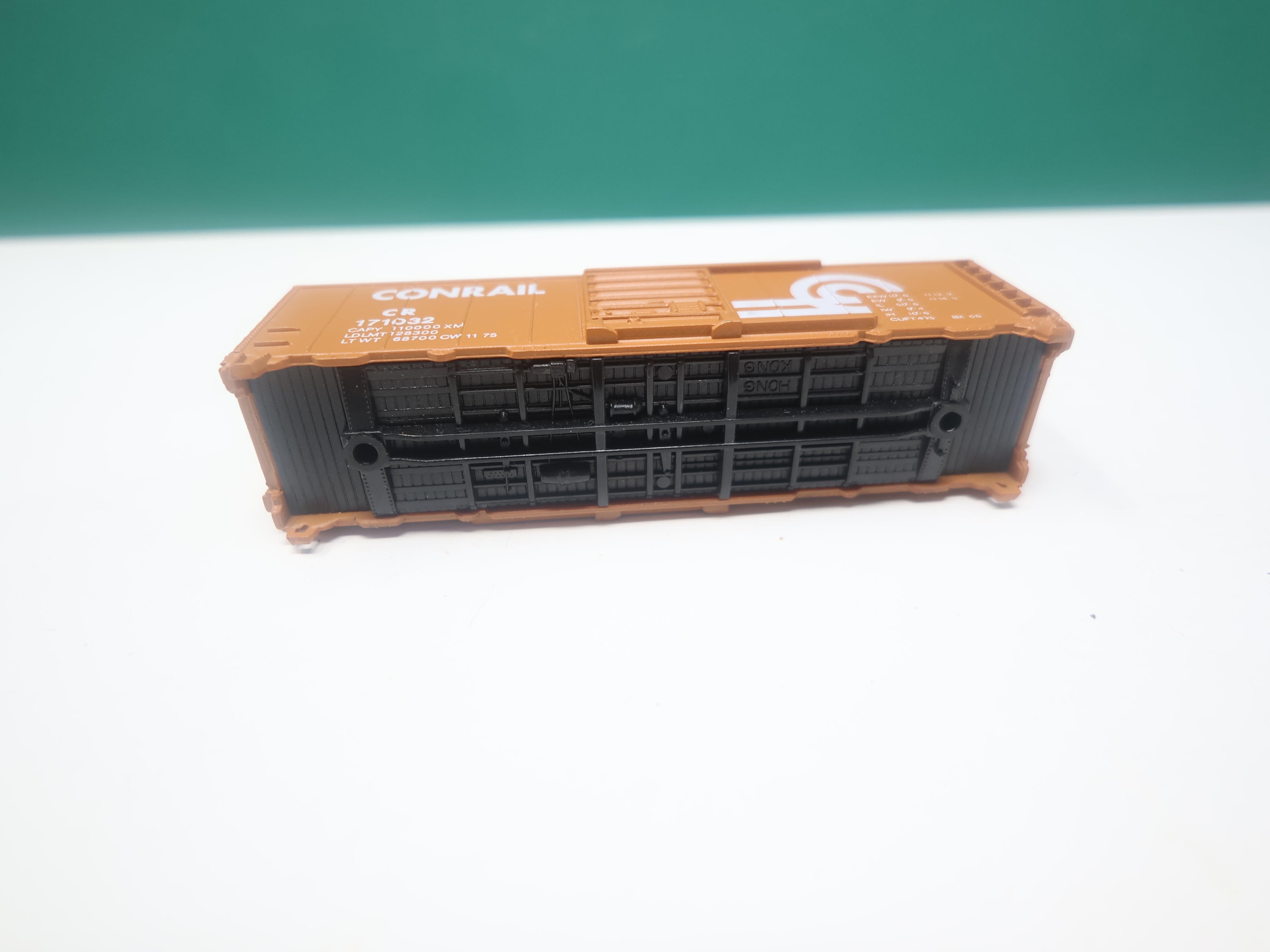 USED N Scale, 40' Box Car, Conrail CR #171032, No Trucks