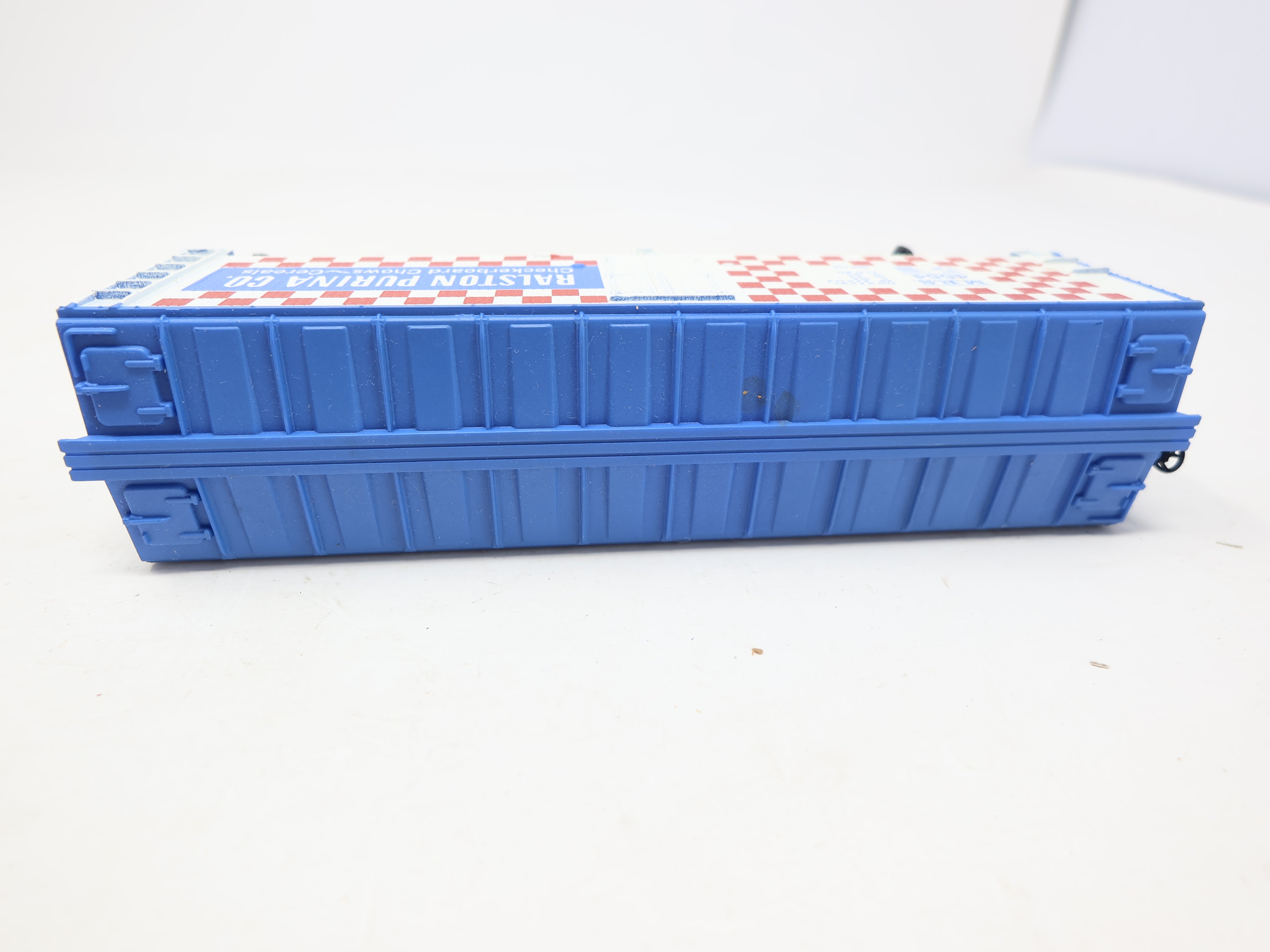 USED Tyco 355E HO Scale, 40' Billboard Reefer Box Car, Ralston Purina MRS #4554