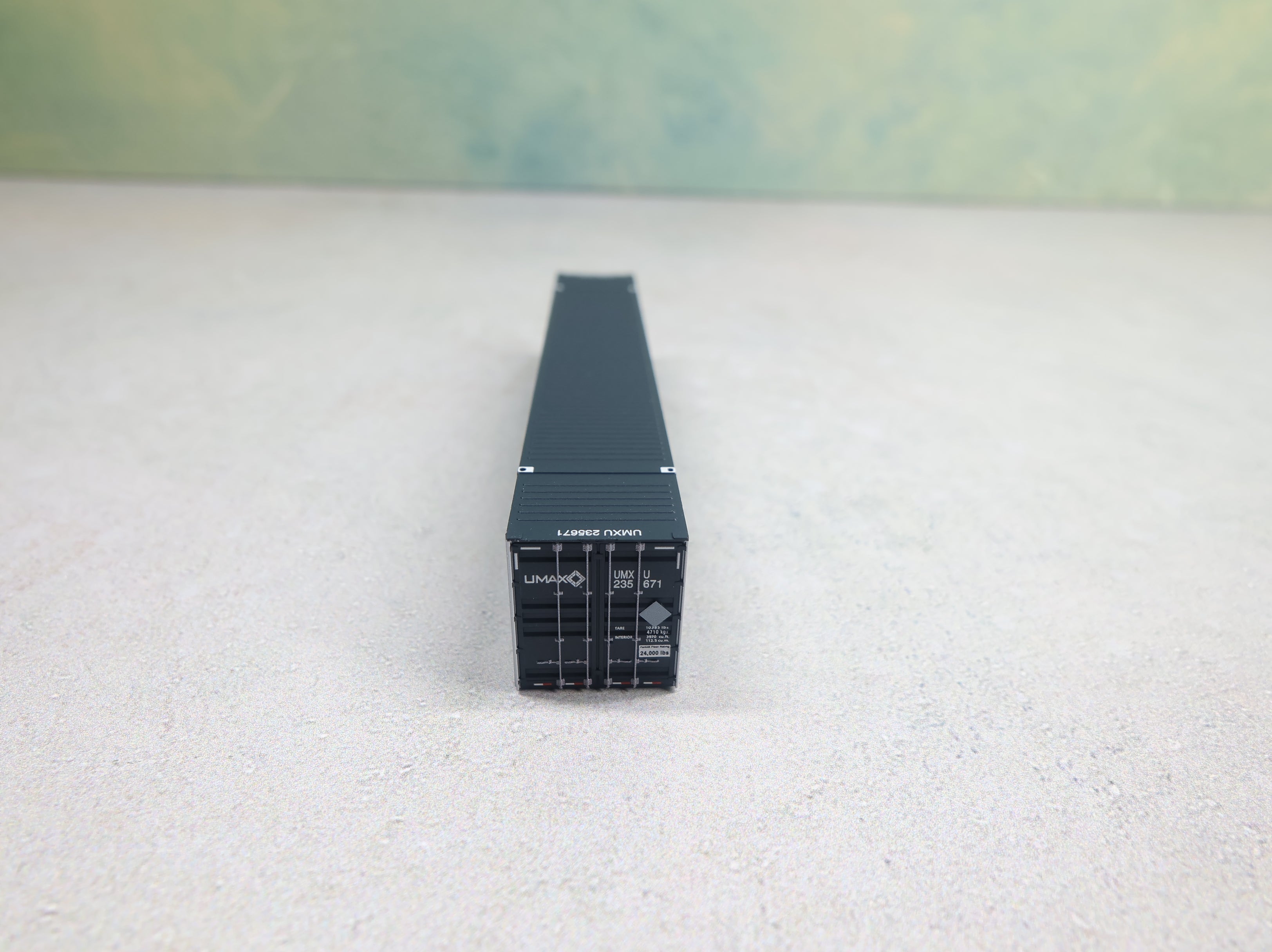 USED Micro-Trains 46900081 N Scale 53' Corrugated Container UMAX UMXU #235671
