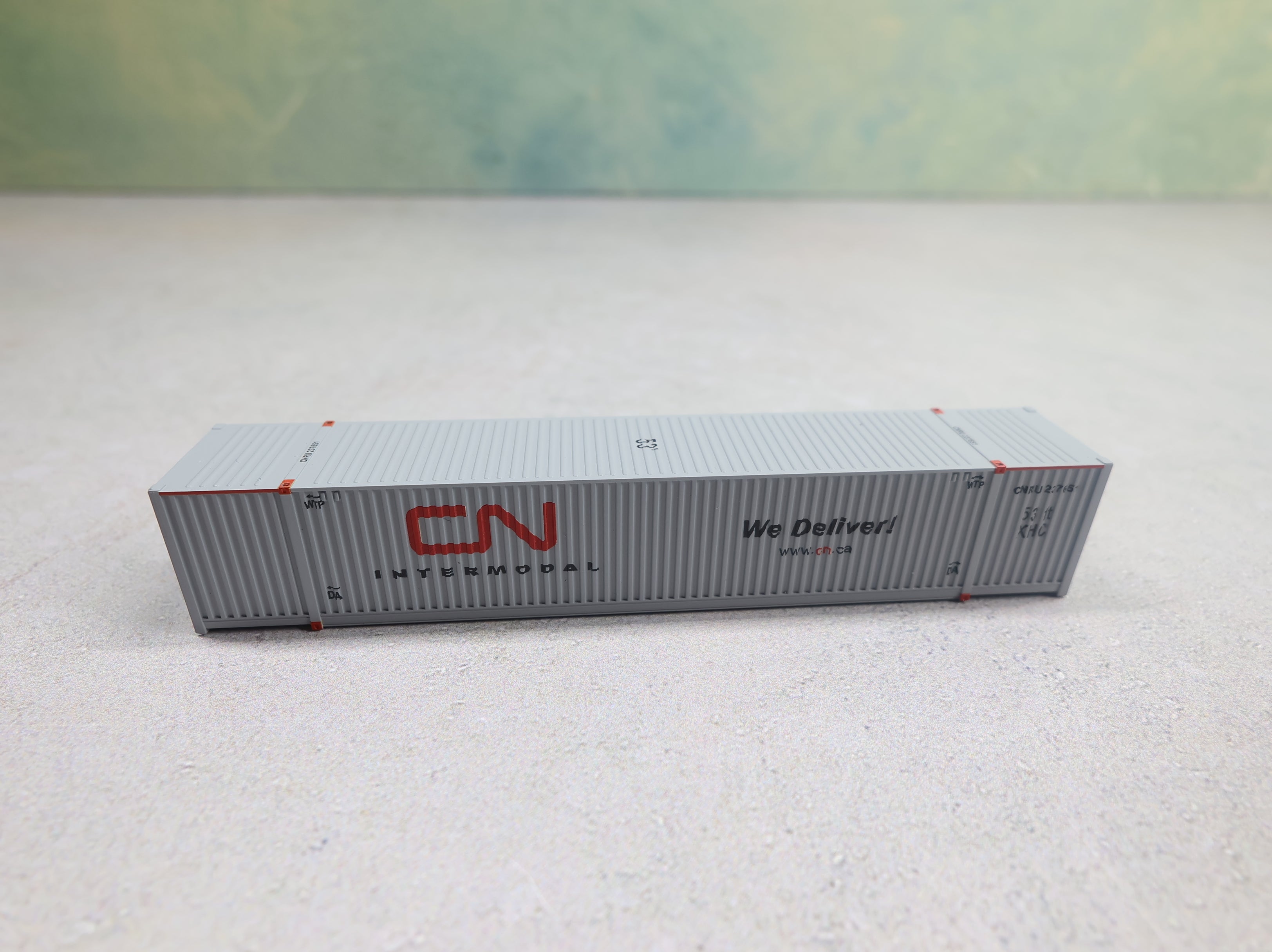 USED Micro-Trains 46900040 N Scale 53' Corrugated Container Canadian National #237651