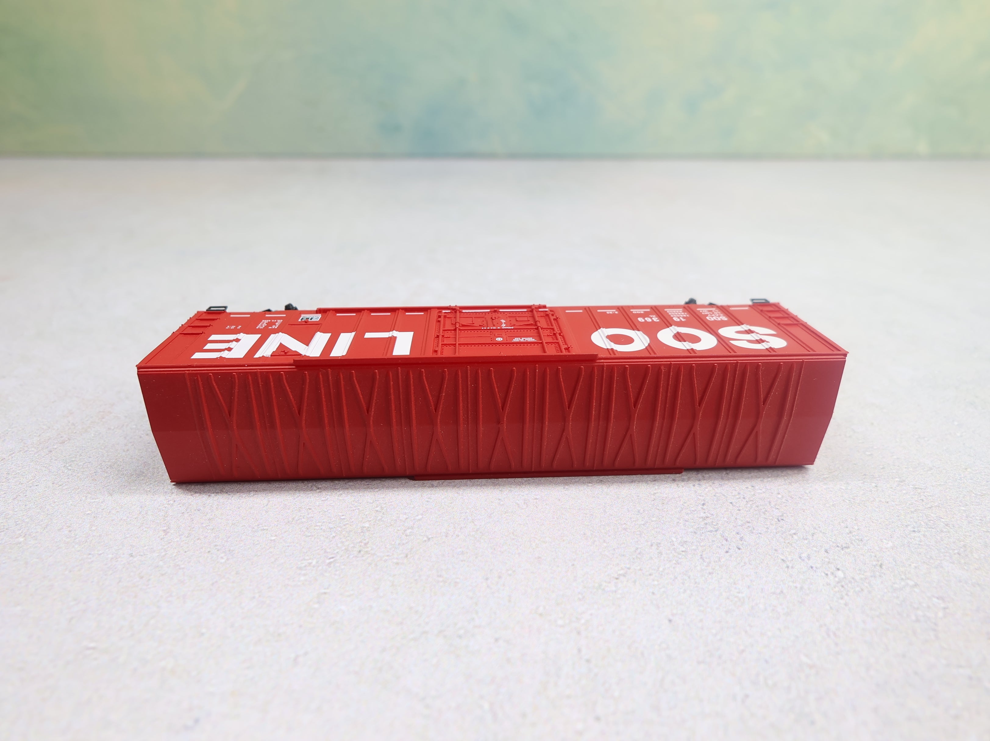 USED Micro-Trains 27260 N Scale 50' Rib Side Box Car SOO Line SOO #19369 Knuckle Couplers