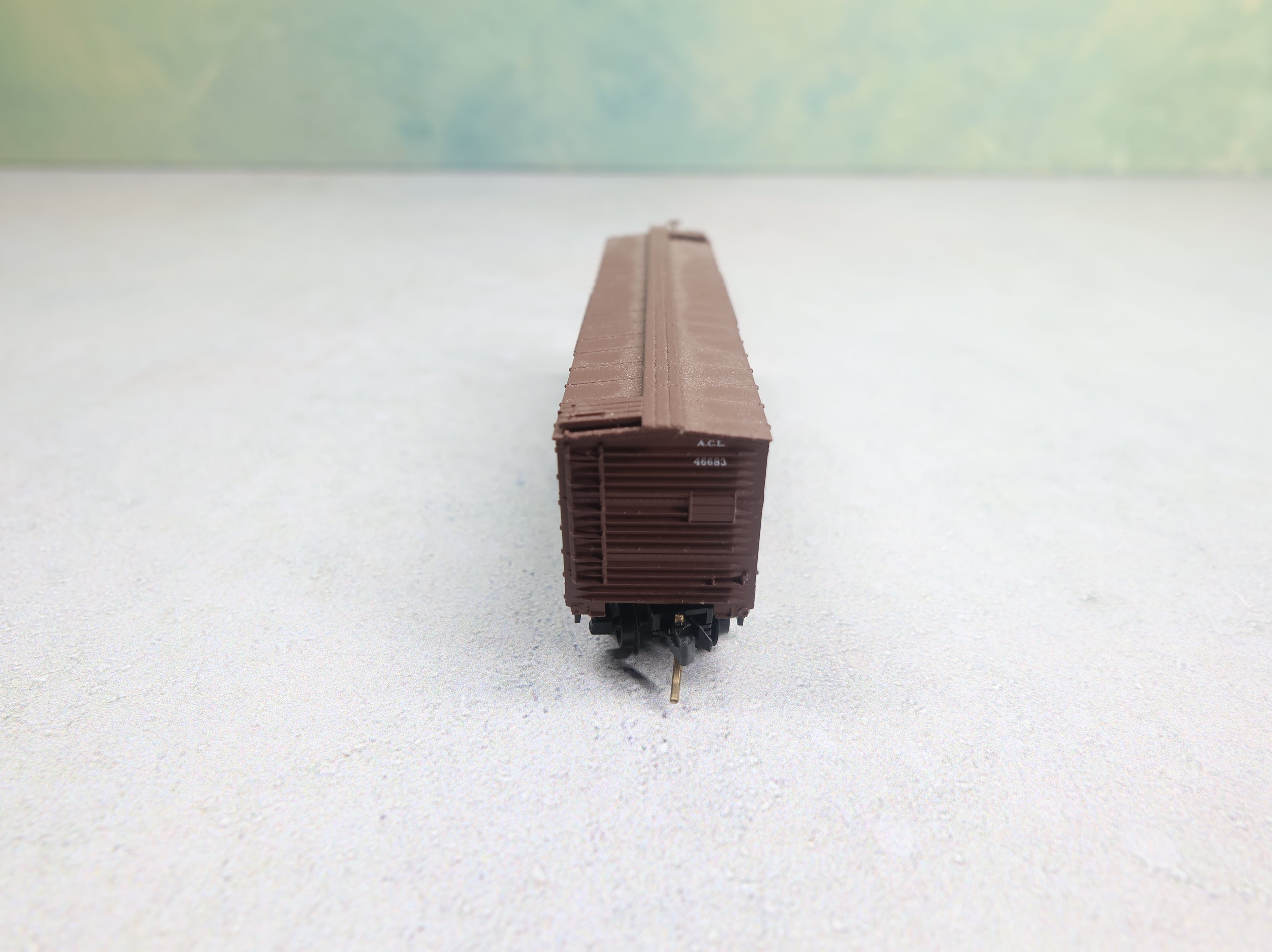 USED Micro-Trains 39080 N Scale 40' Double Sheathed Wood Box Car SD Atlantic Coast Line ACL #46683 Knuckle Couplers