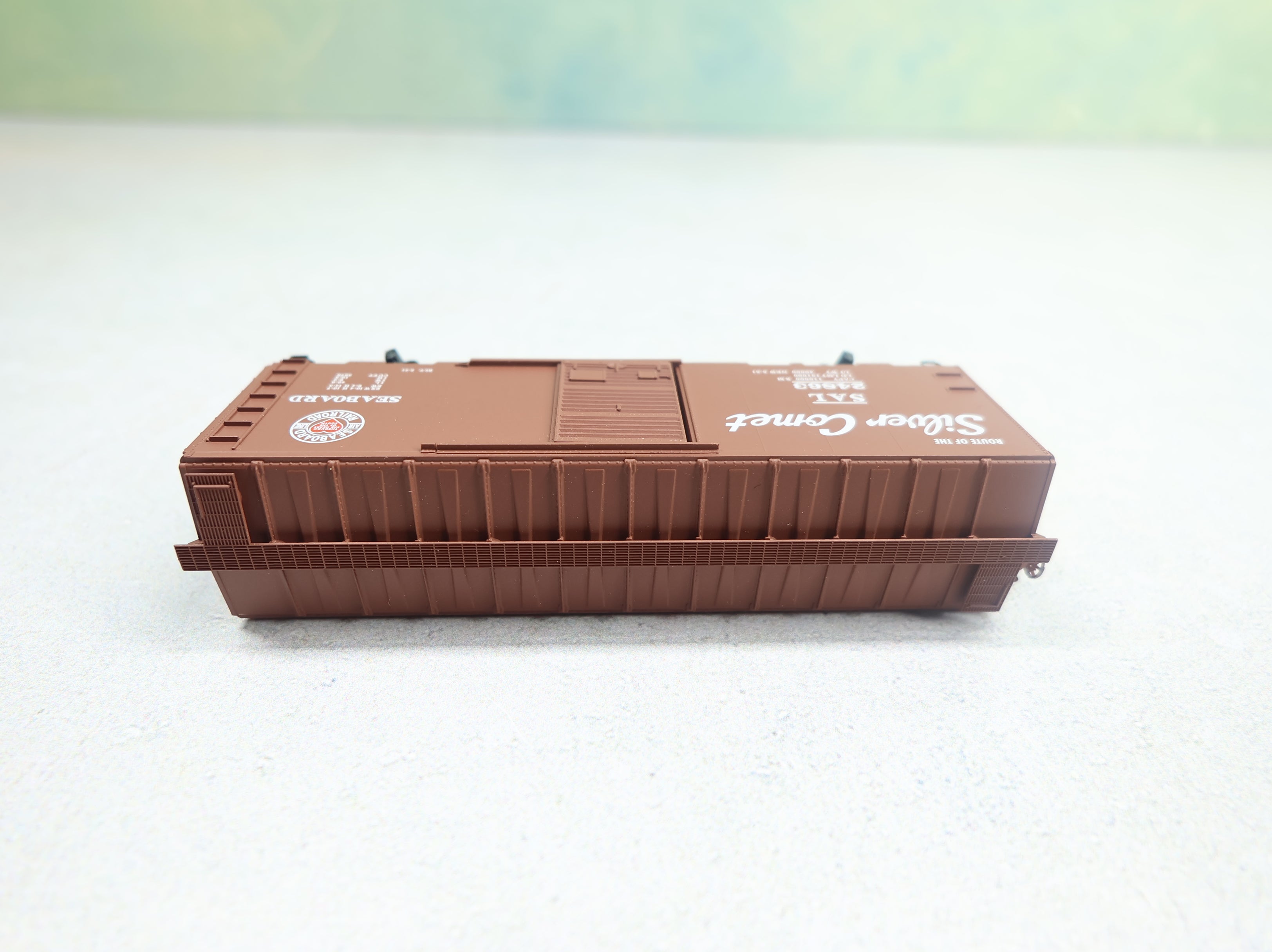 USED Micro-Trains 20660 N Scale 40' SD Box Car Seaboard Air Line SAL #24863 Knuckle Couplers