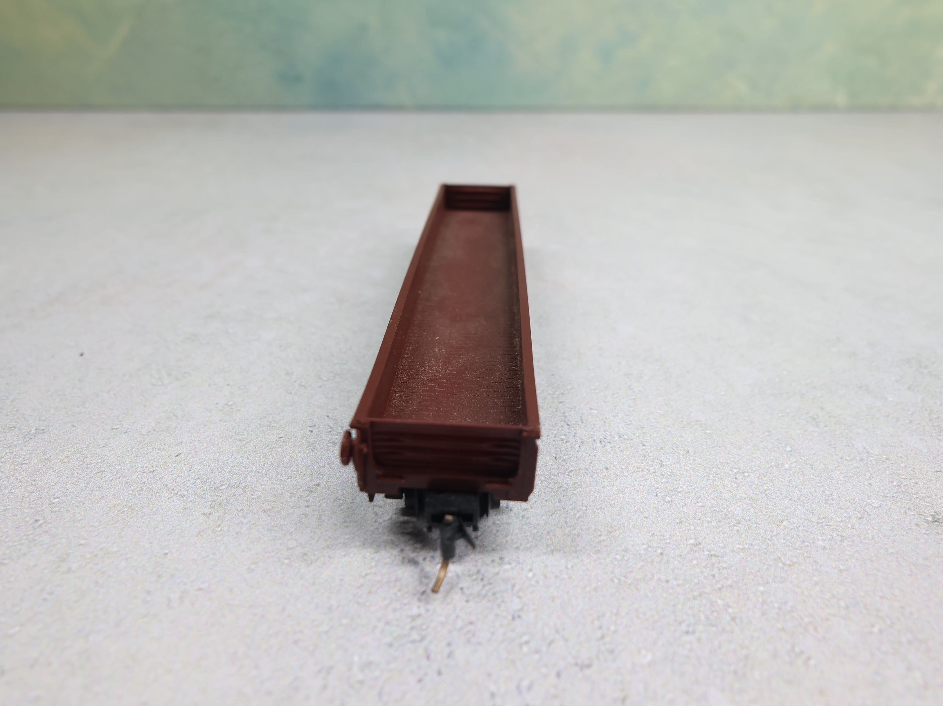 USED Kadee 46470 N Scale Micro-Trains 50' Gondola w/ Drop Ends Pennsylvania #342610 Knuckle Couplers
