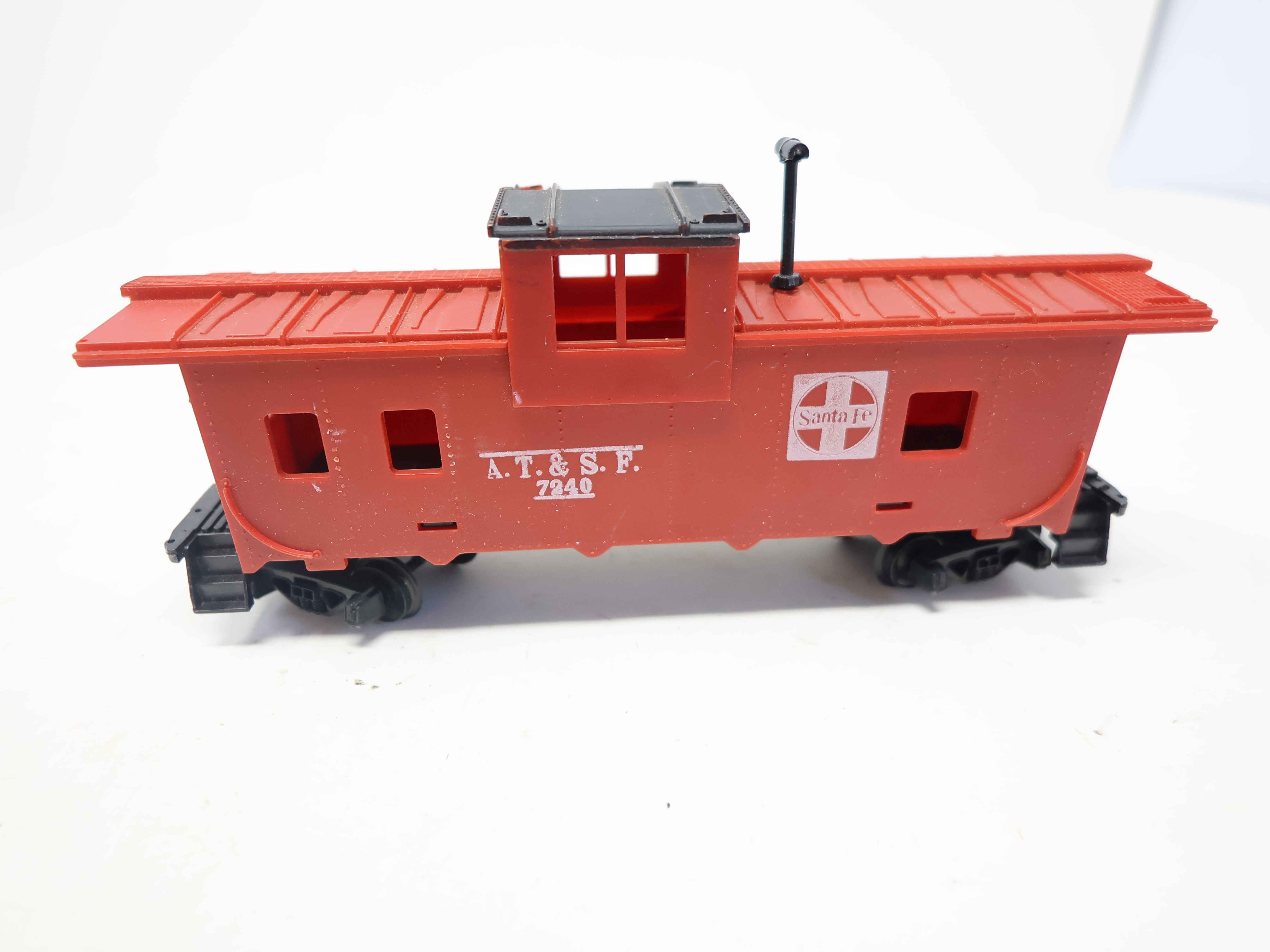 USED Tyco HO Scale, Caboose, Santa Fe ATSF #7240