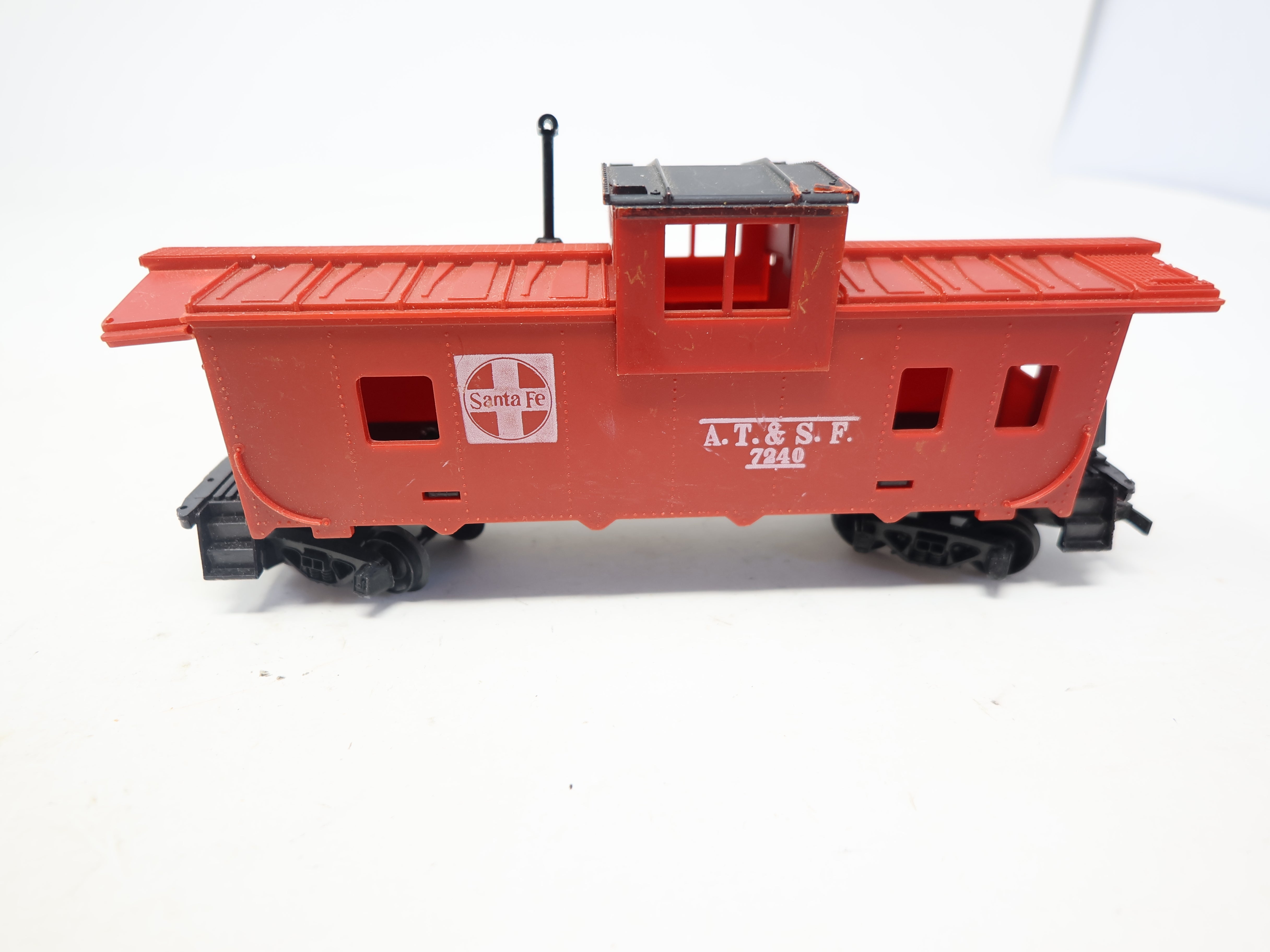 USED Tyco HO Scale, Caboose, Santa Fe ATSF #7240