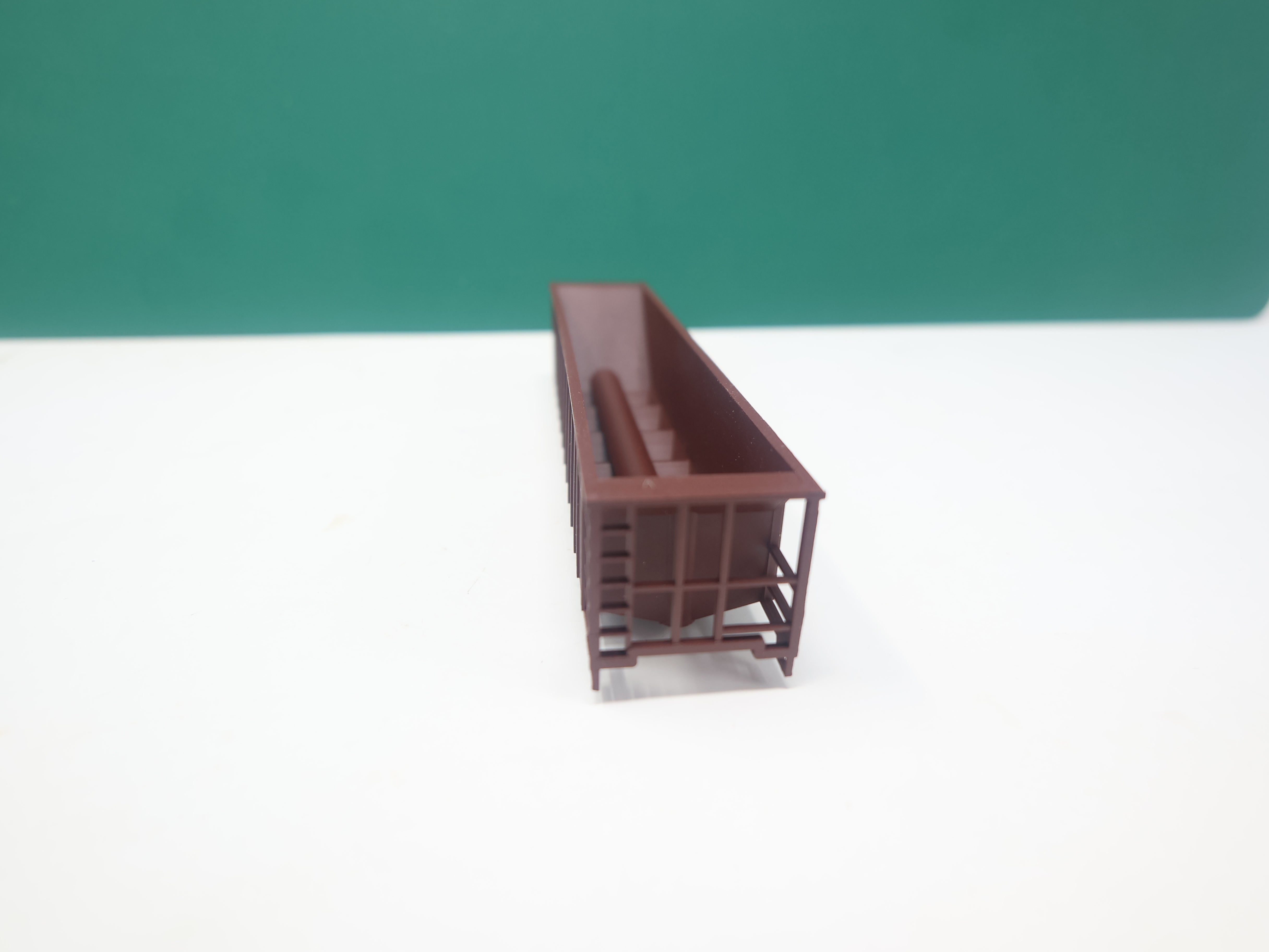 USED Precision Masters 1300 N Scale, Undecorated 5 Bay Hopper, No trucks