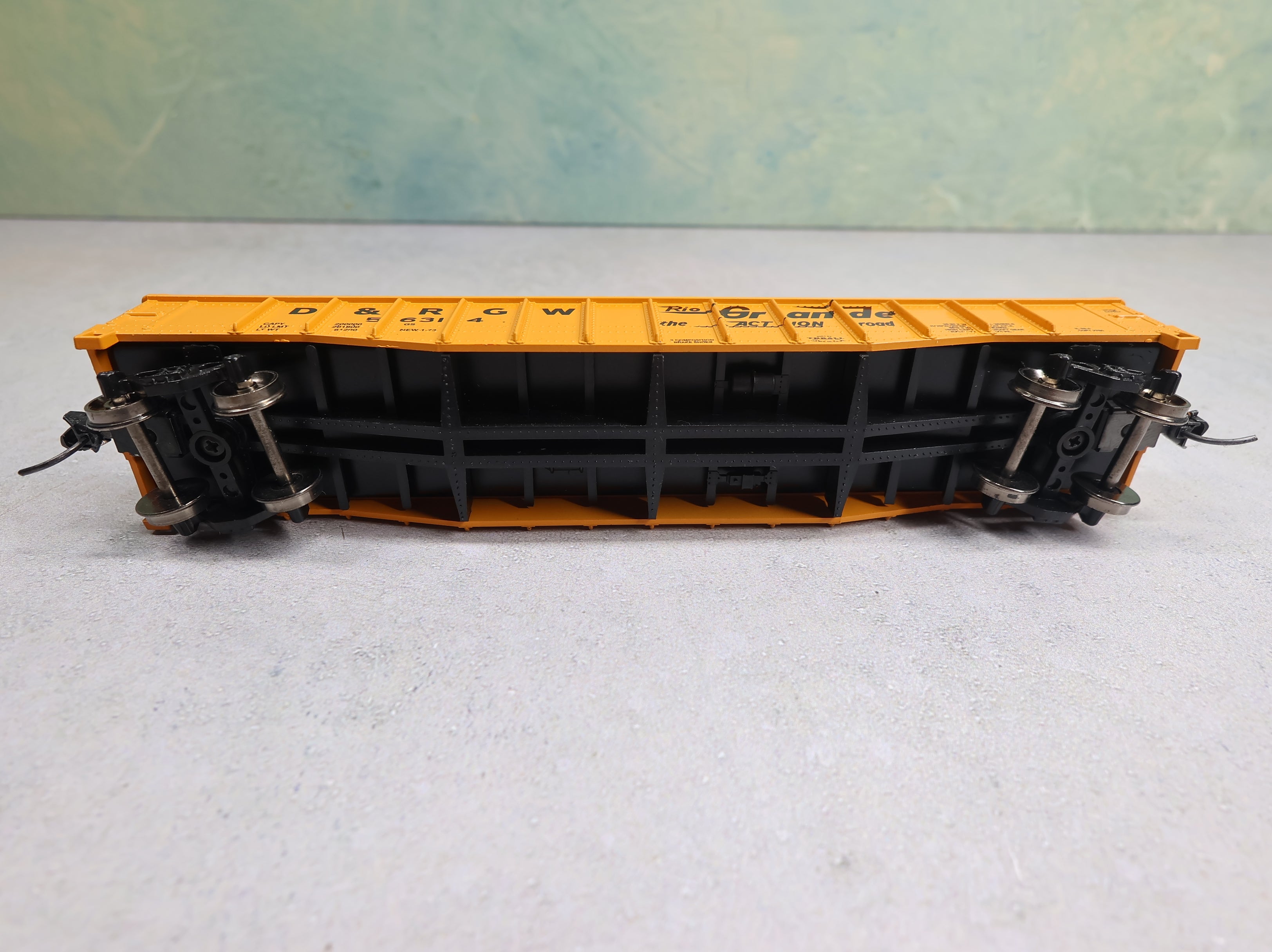 USED Athearn HO Scale 50' Gondola Rio Grande D&RGW #56314
