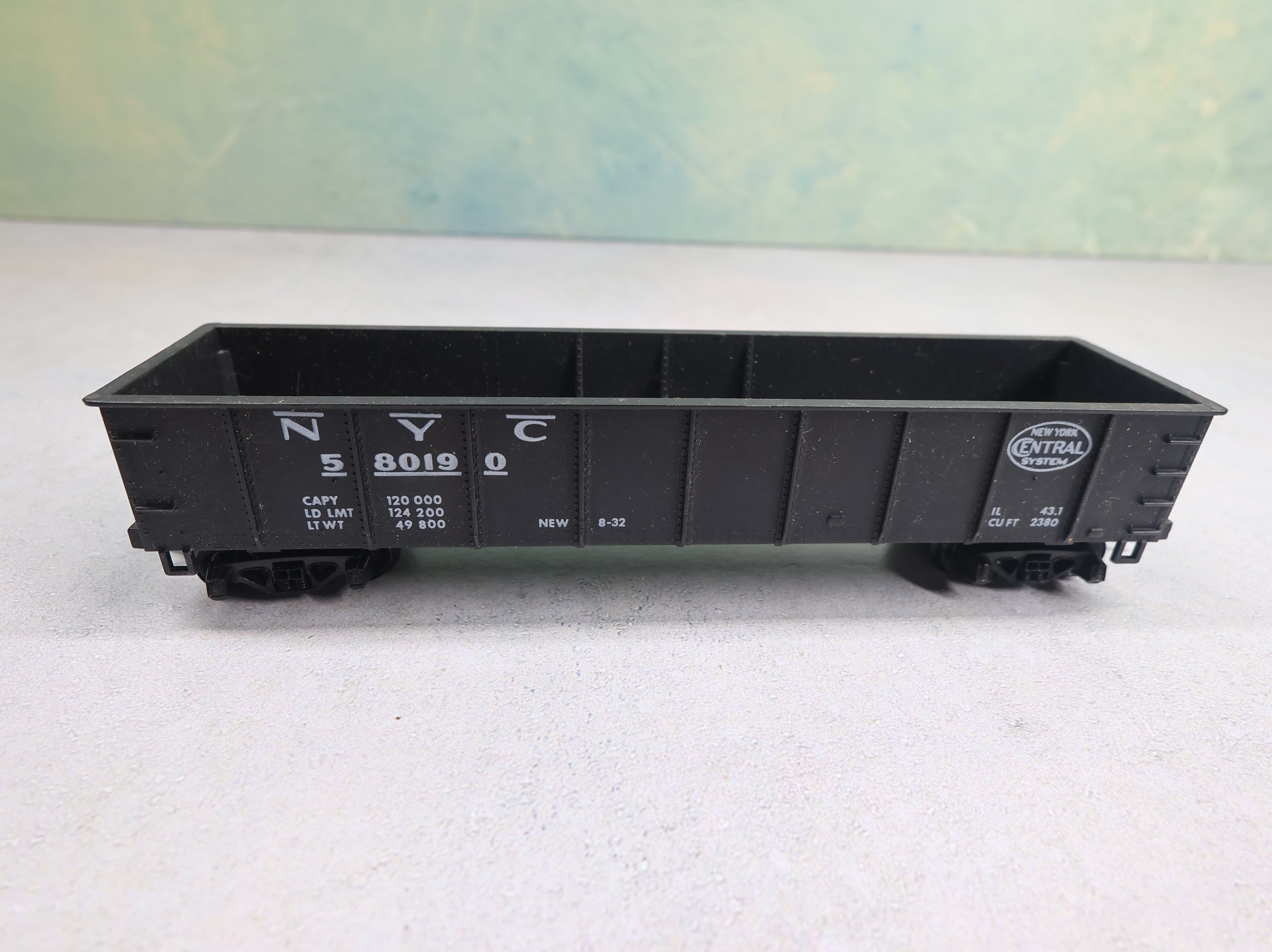 USED Mantua HO Scale 43' Heavy Gondola New York Central NYC #580190 No Load