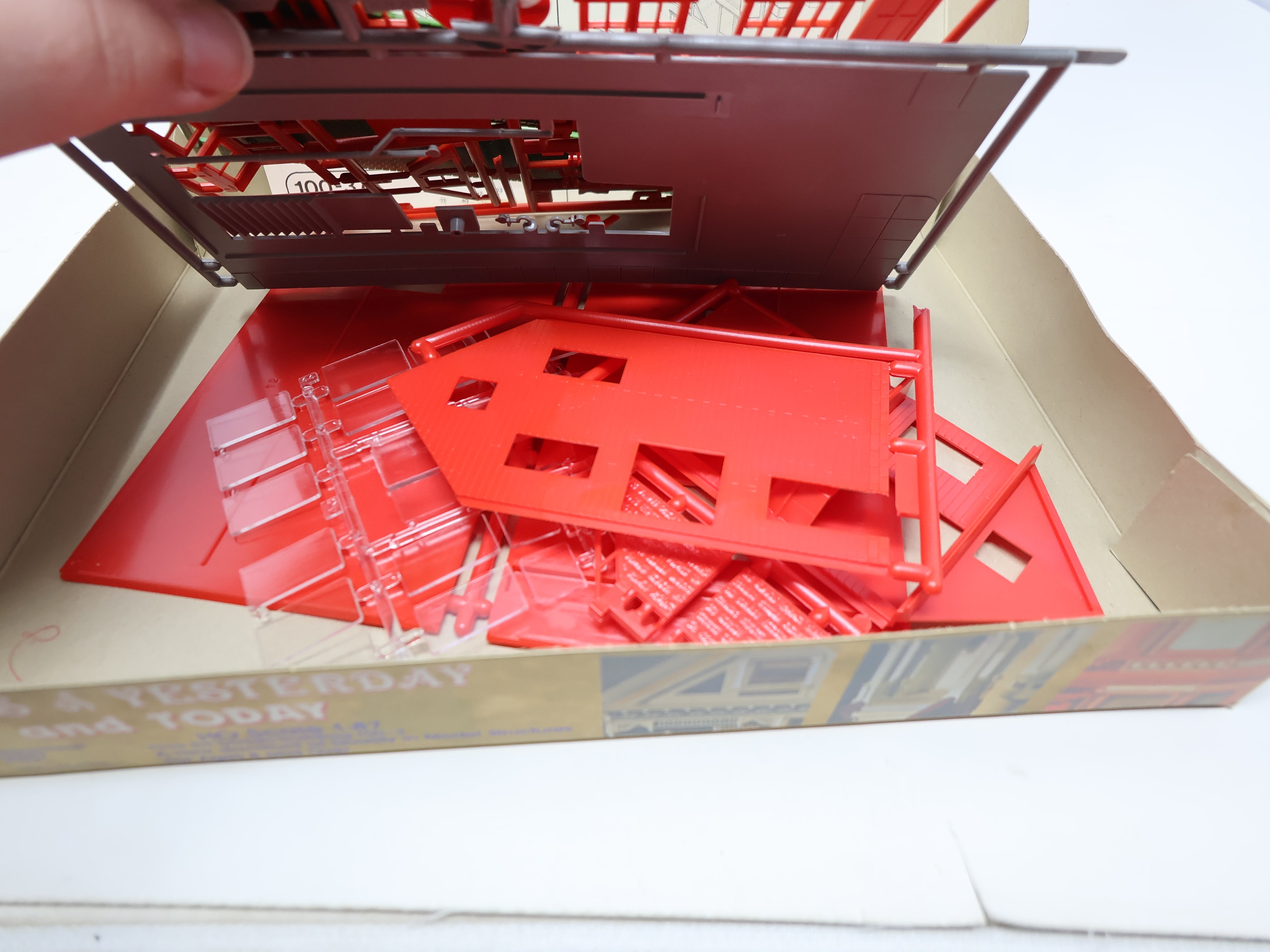 USED IHC HO Scale, Lot of 3 Opened Kits Homes of Yesterday & Today, 100-3, 100-4, 100-5