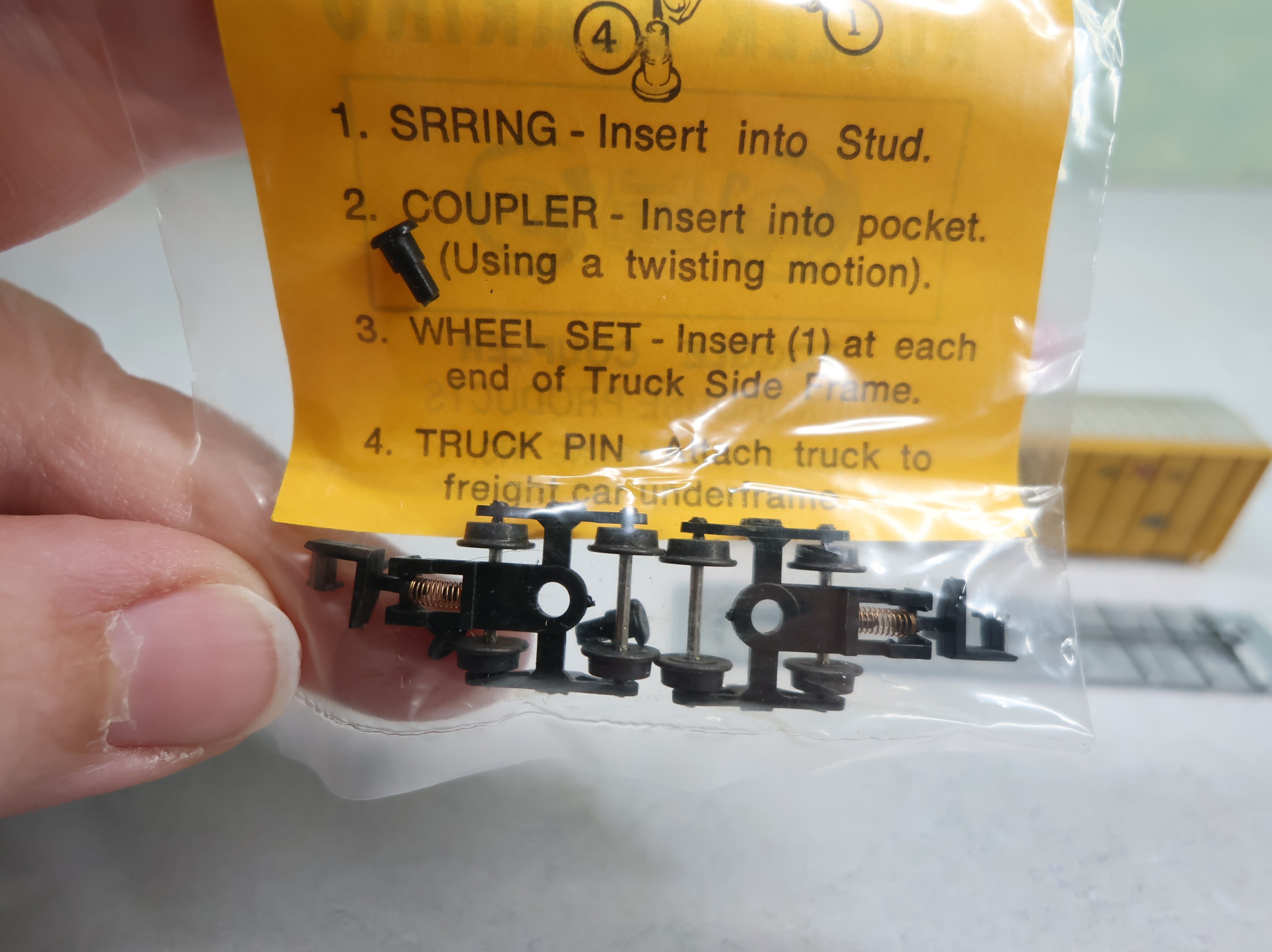 USED Roundhouse N Scale 50' Box Car Railbox RBOX #38749 KIT