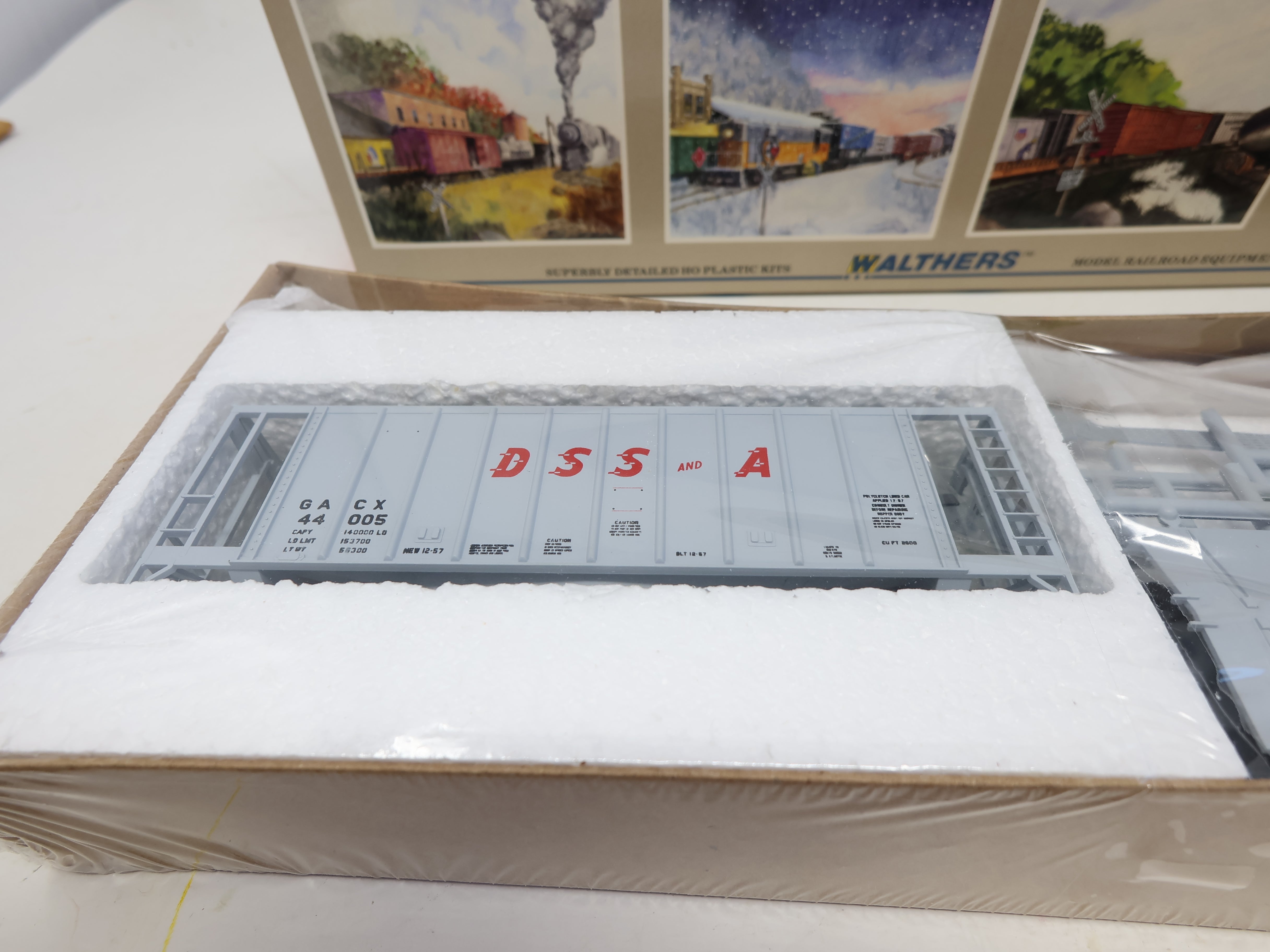 Walthers HO Scale, 1993 LMTD Run Airslide Hopper, DSSA GACX #44005, Sealed 112/340 (KIT)