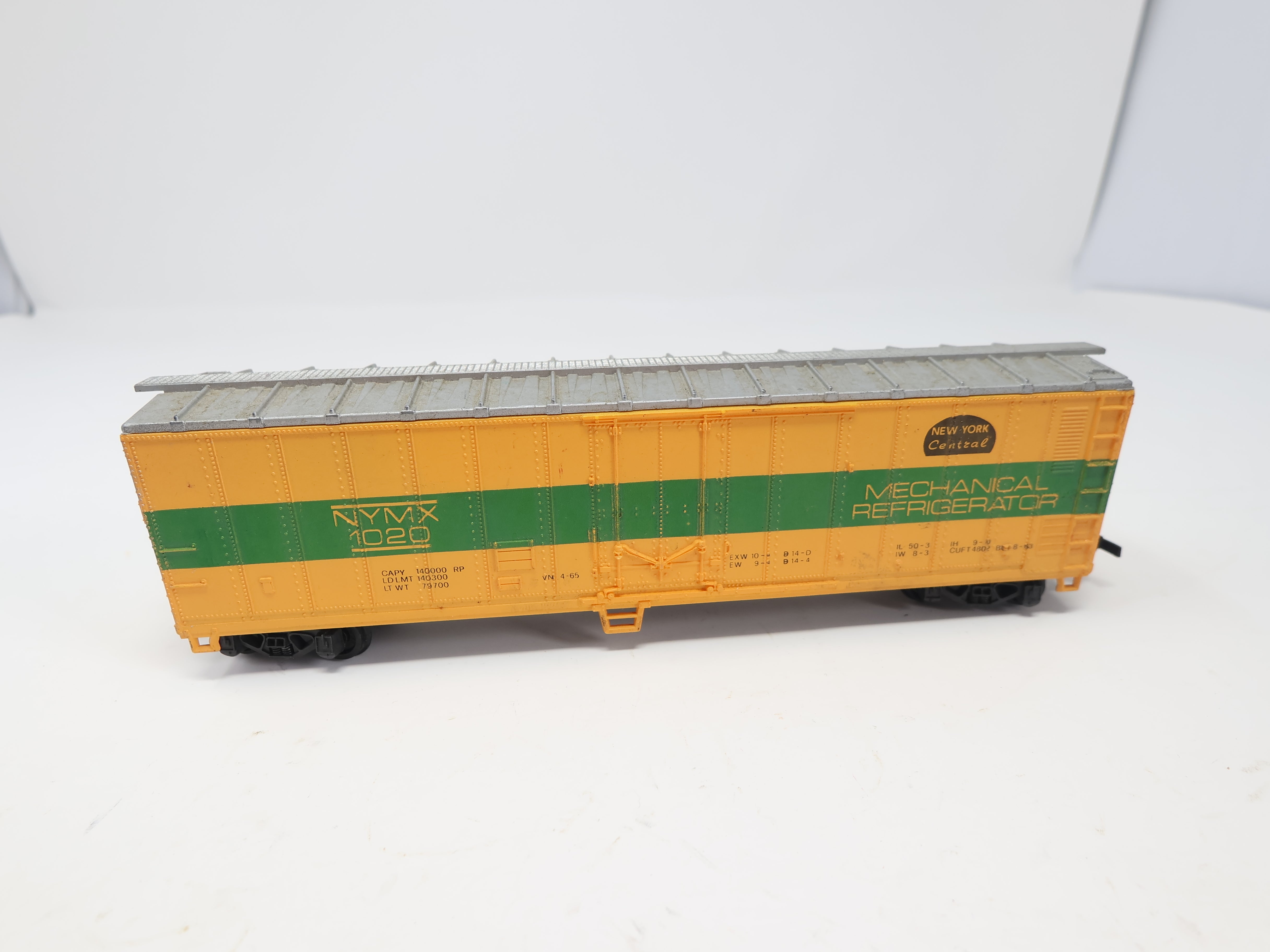 USED LIMA HO Scale, 50' Steel Box Car, New York Central NYMX #1020
