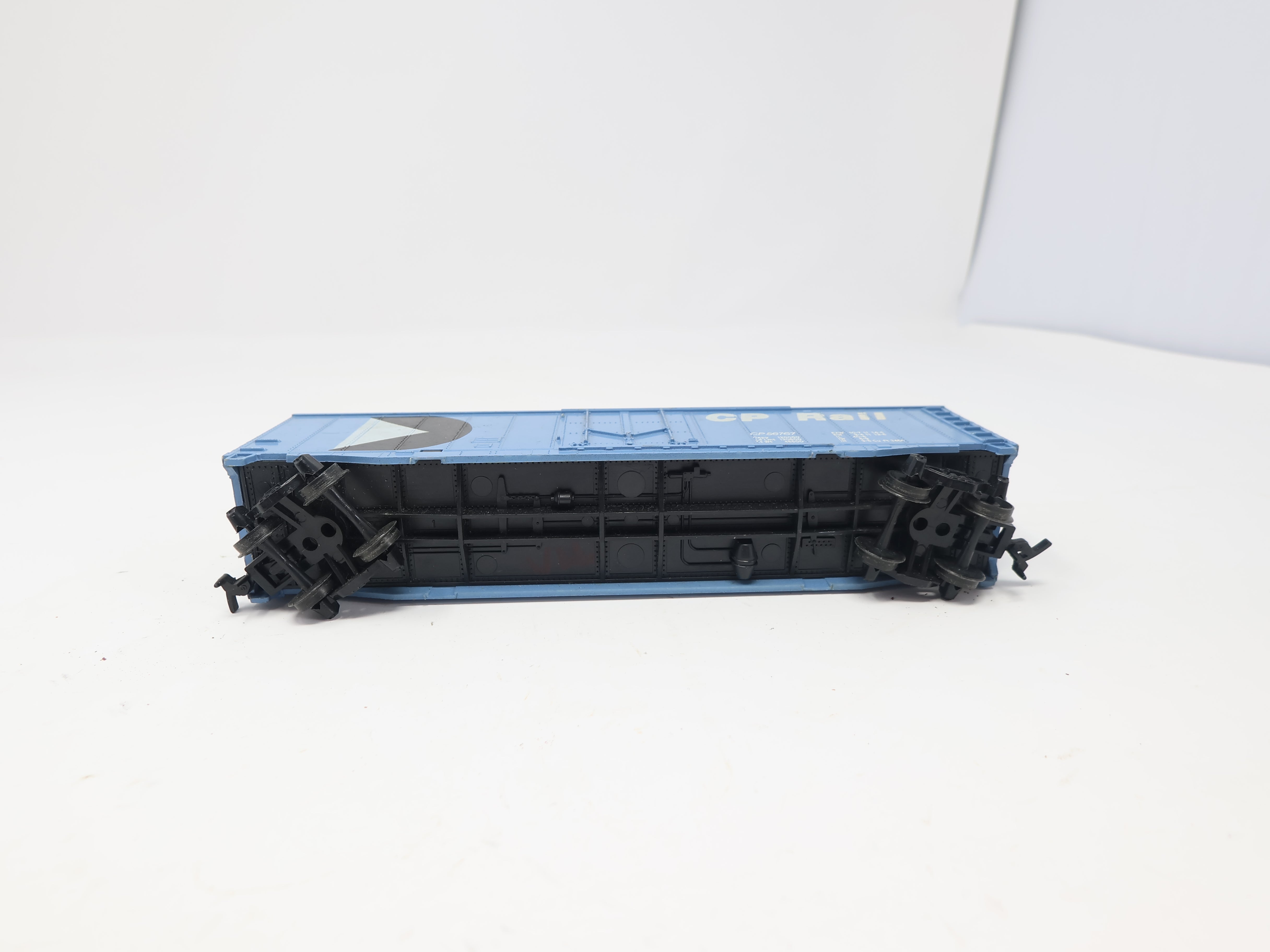 USED Tyco HO Scale, 50' Steel Box Car, Canadian Pacific CP #56767, CP Rail