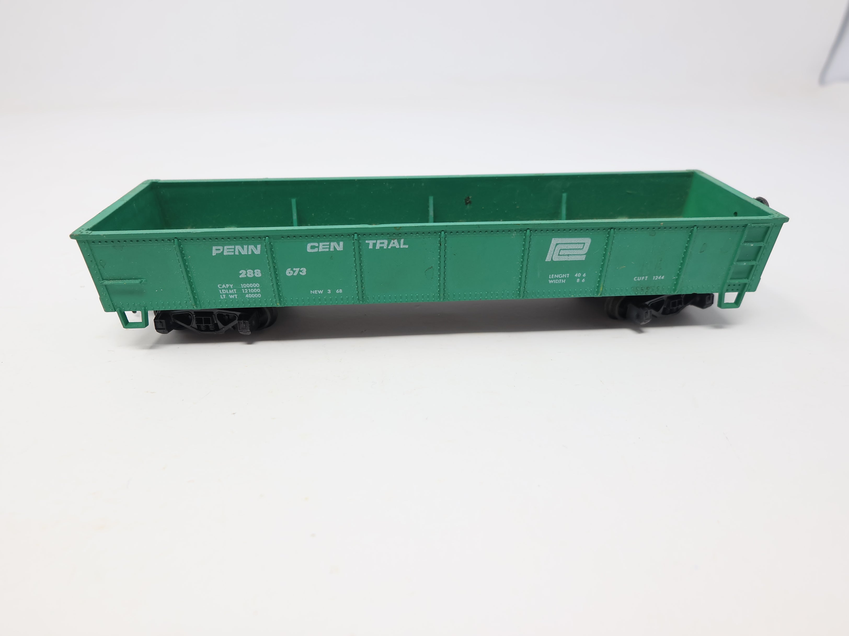 USED ROCO HO Scale 40' Gondola Penn Central #288673