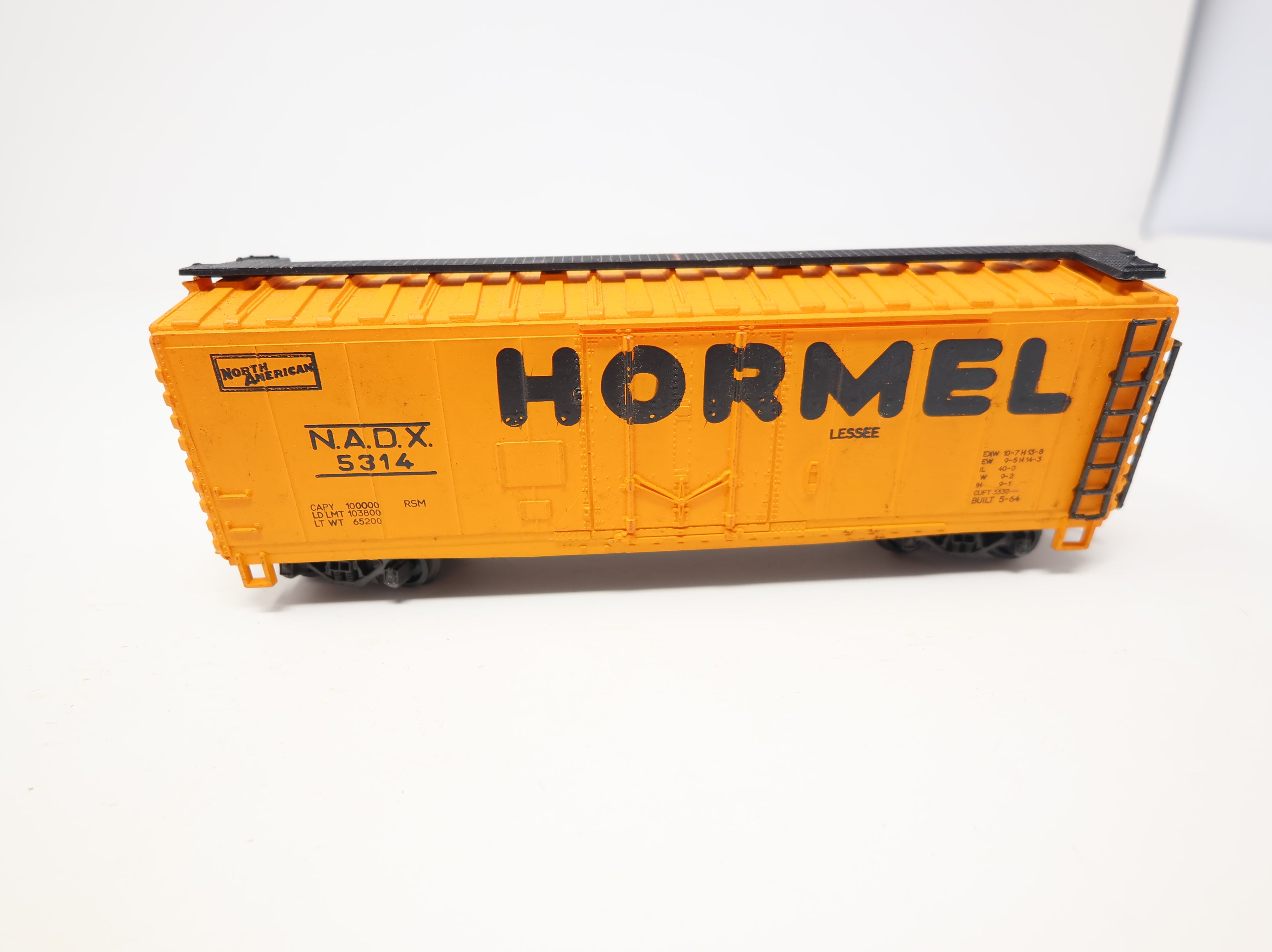USED ROCO HO Scale 40' Steel Box Car Hormel NADX #5314