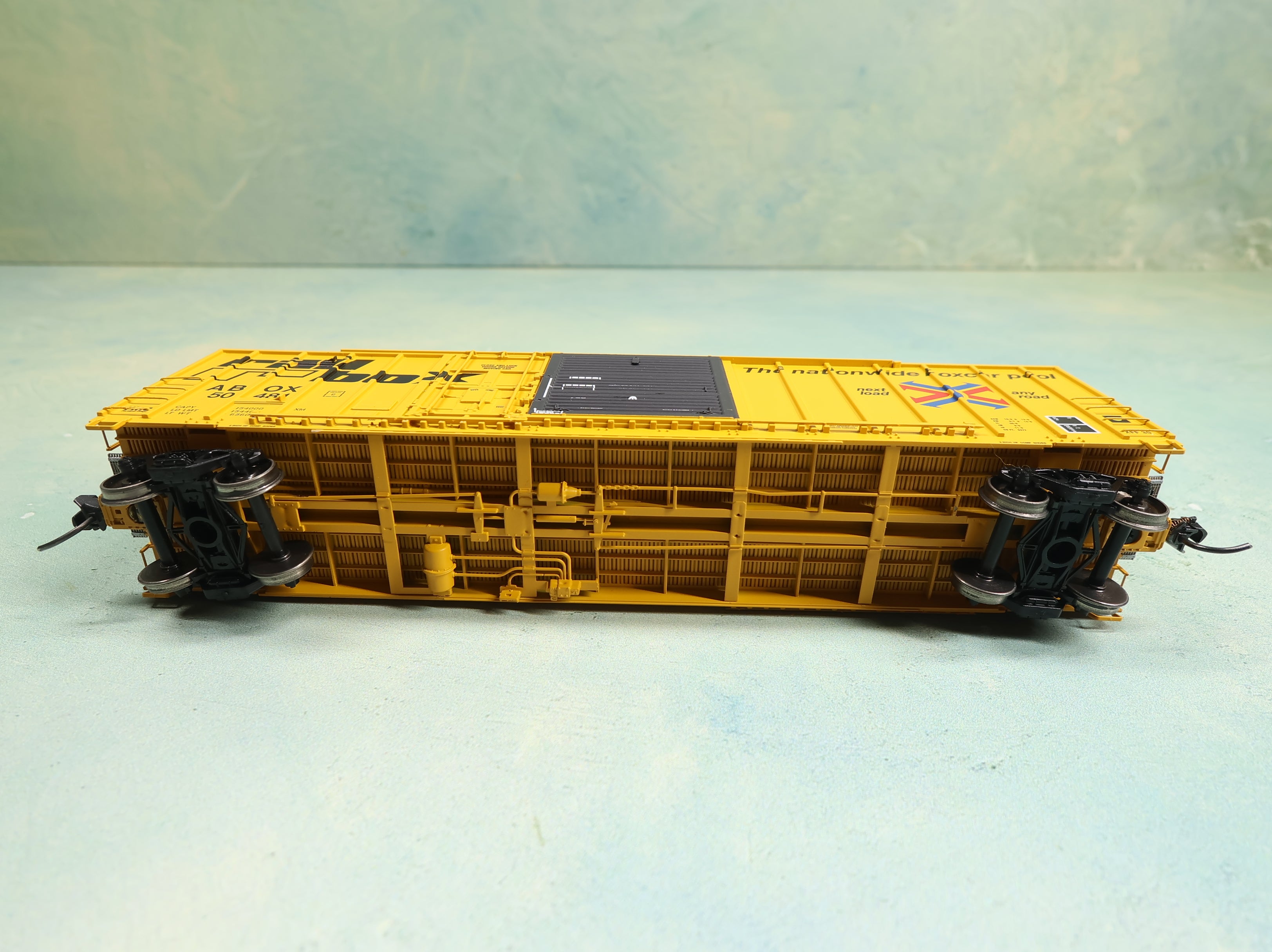EXACTRAIL EE16023 HO Scale Evans 5277 Single Door Box Car (Early) Railbox ABOX #50481