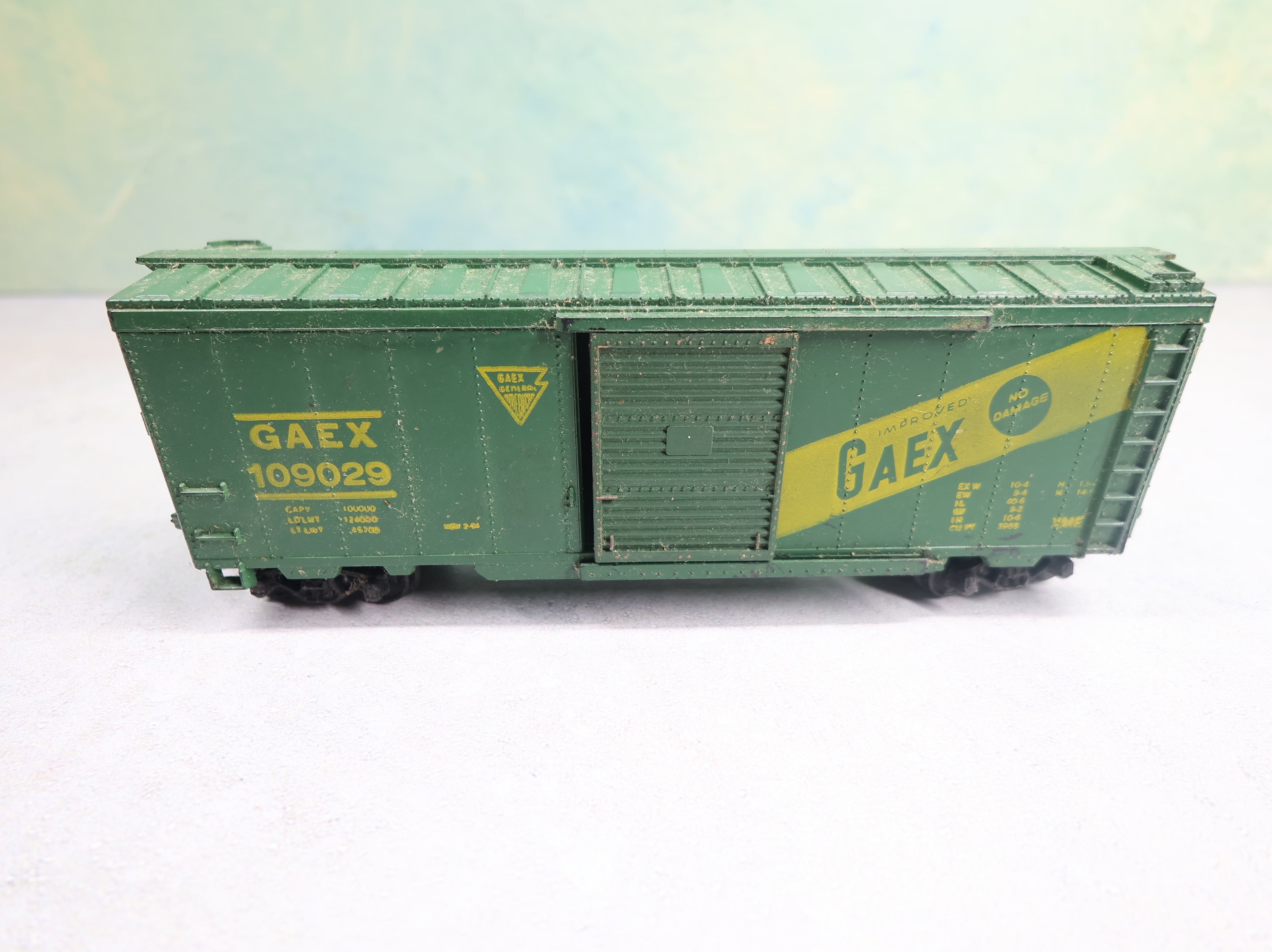 USED HOBBYLINE HO Scale 40' Box Car General American GAEX #109029